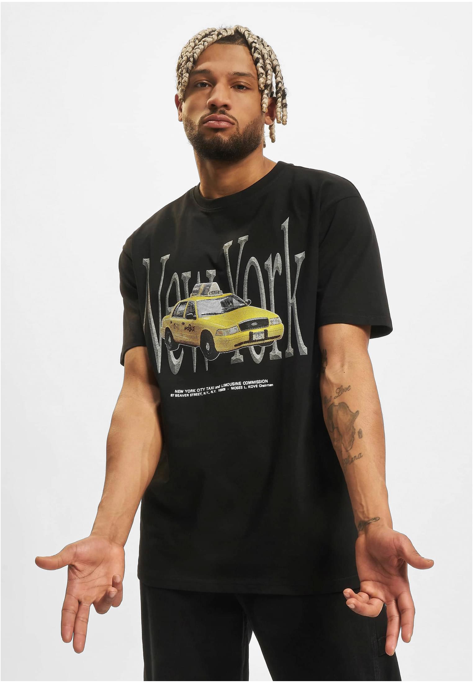 NY Taxi T-shirt Black