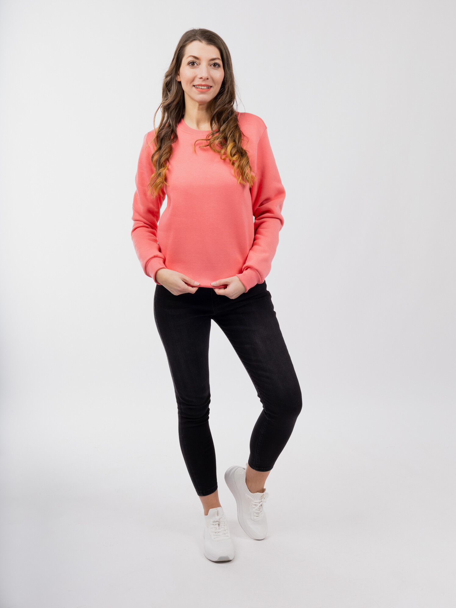 Women's Sweatshirt GLANO - Pink