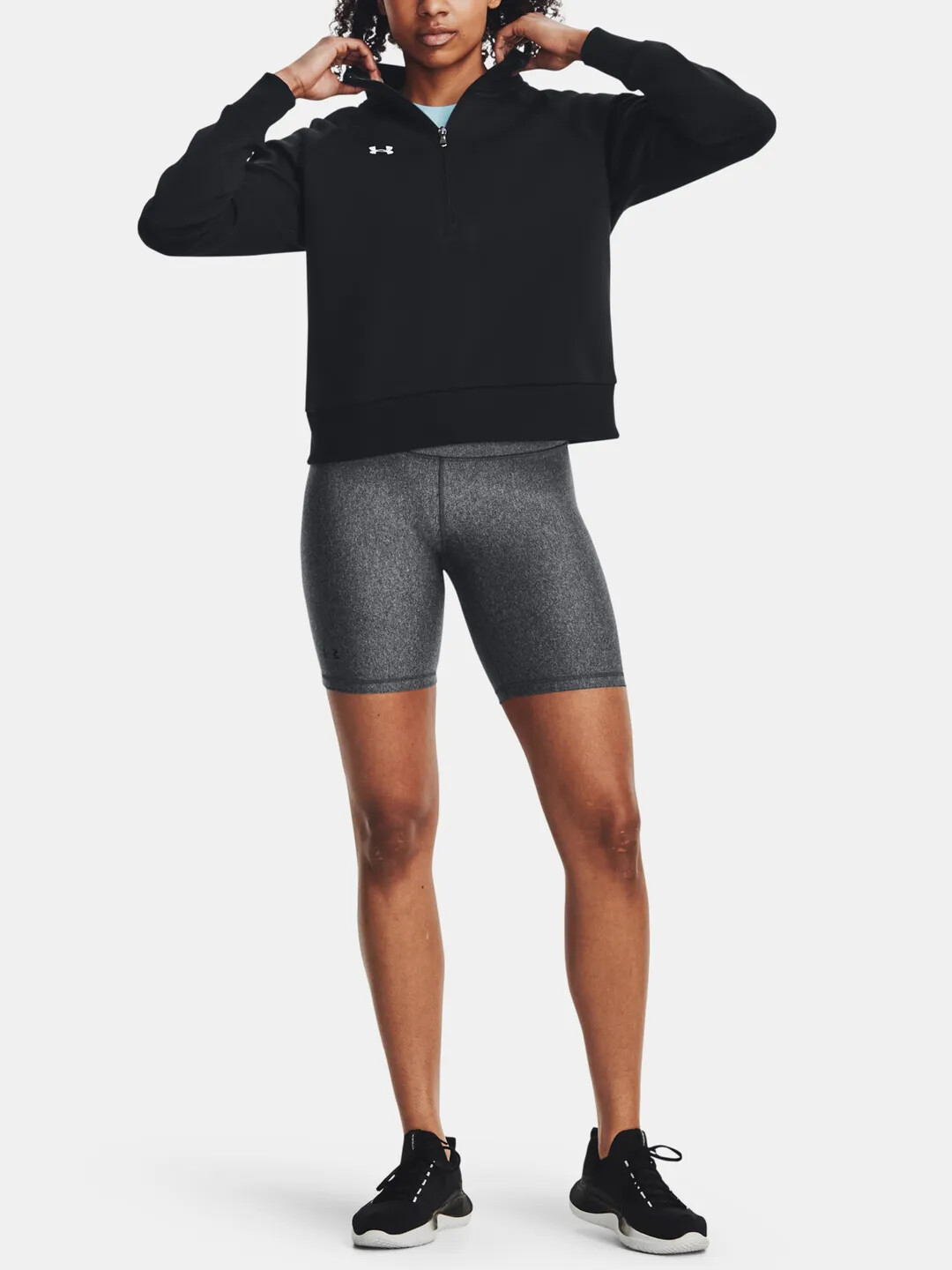 Women's Under Armour Rival Fleece HZ sweatshirt