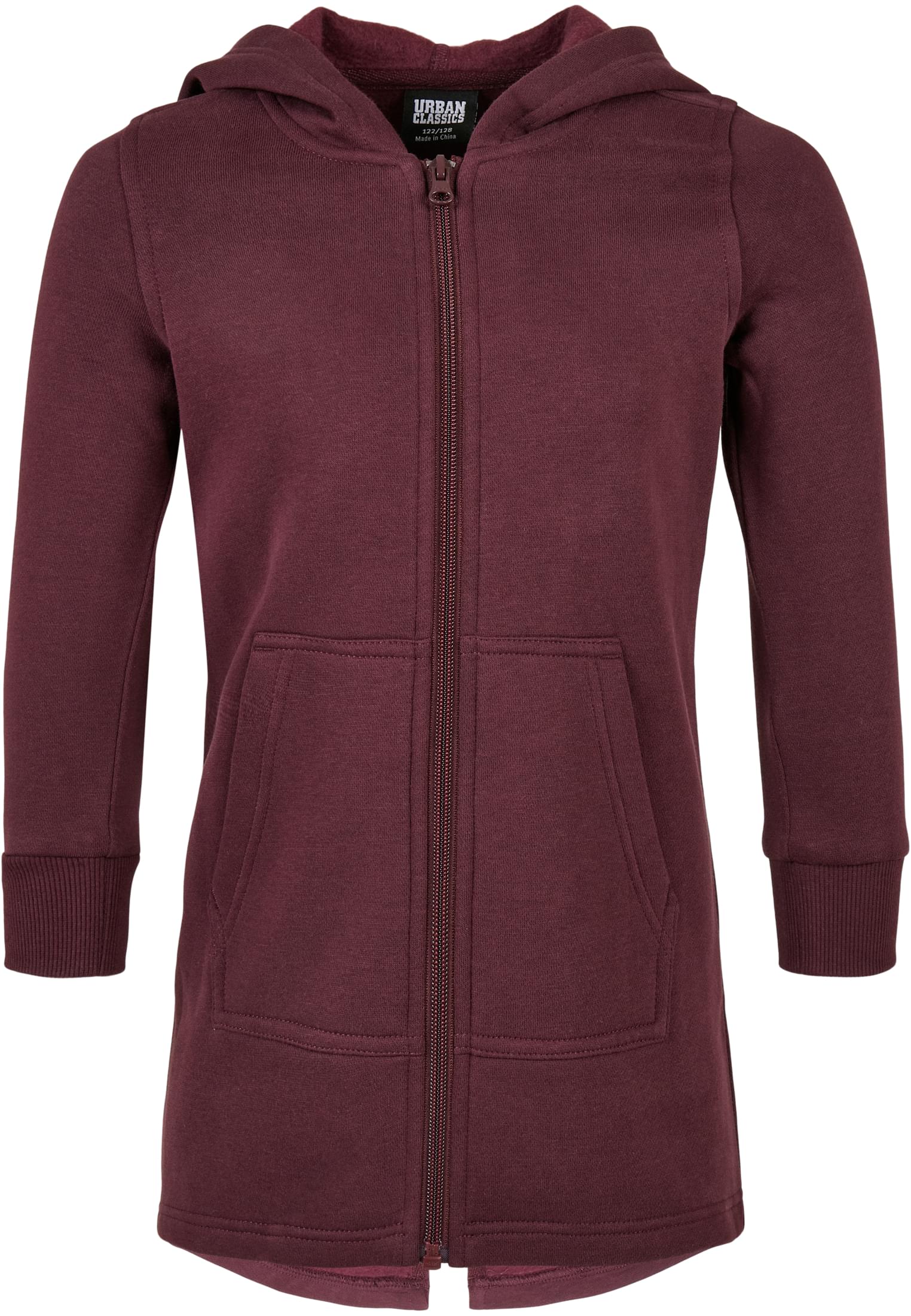 Girls Sweat Parka Redwine