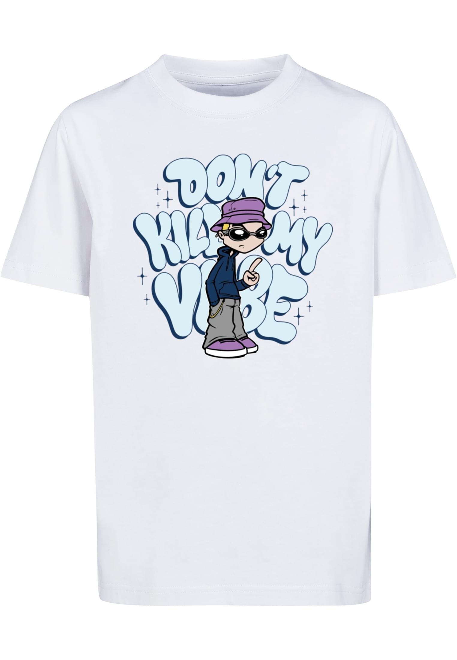 Children's T-shirt Kids Don't Kill My Vibe White