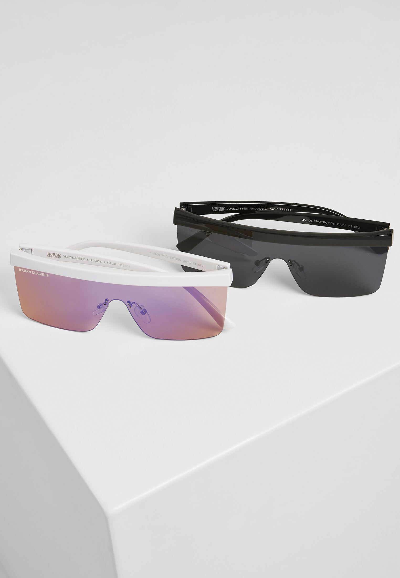 Sunglasses Rhodes 2-Pack Black/White