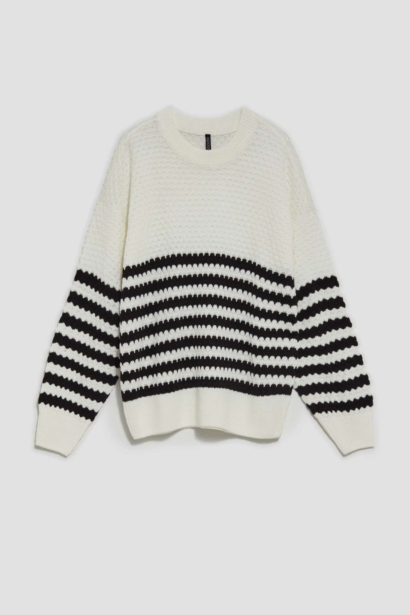 Marisse Sweater Z-Sw-3947 Off White_Black