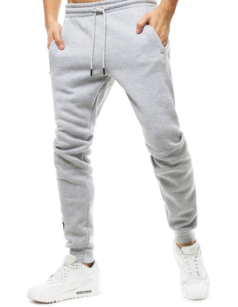 Light gray men's sweatpants UX2714