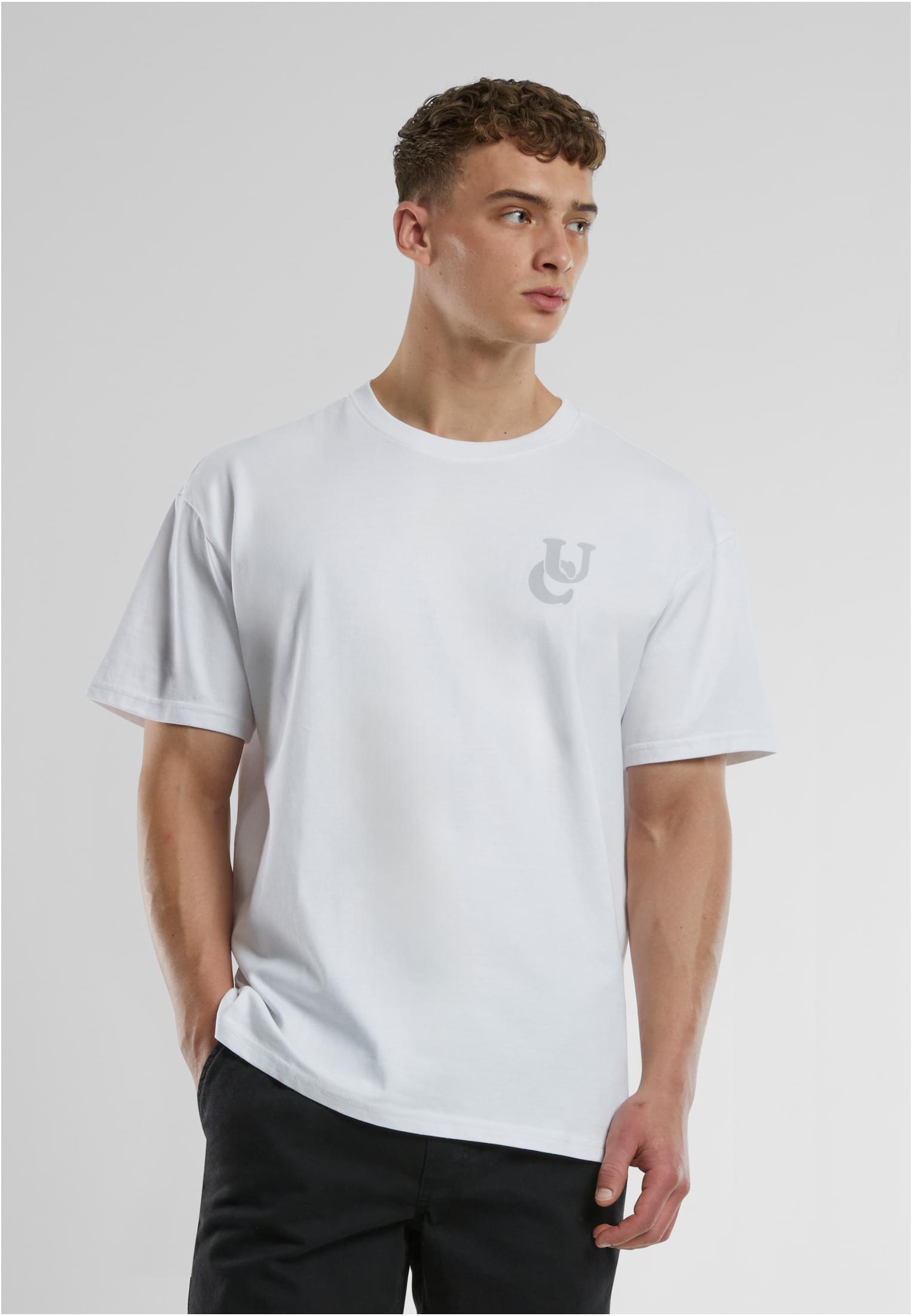 Men's T-shirt UC Weavy Logo Heavy Oversized White