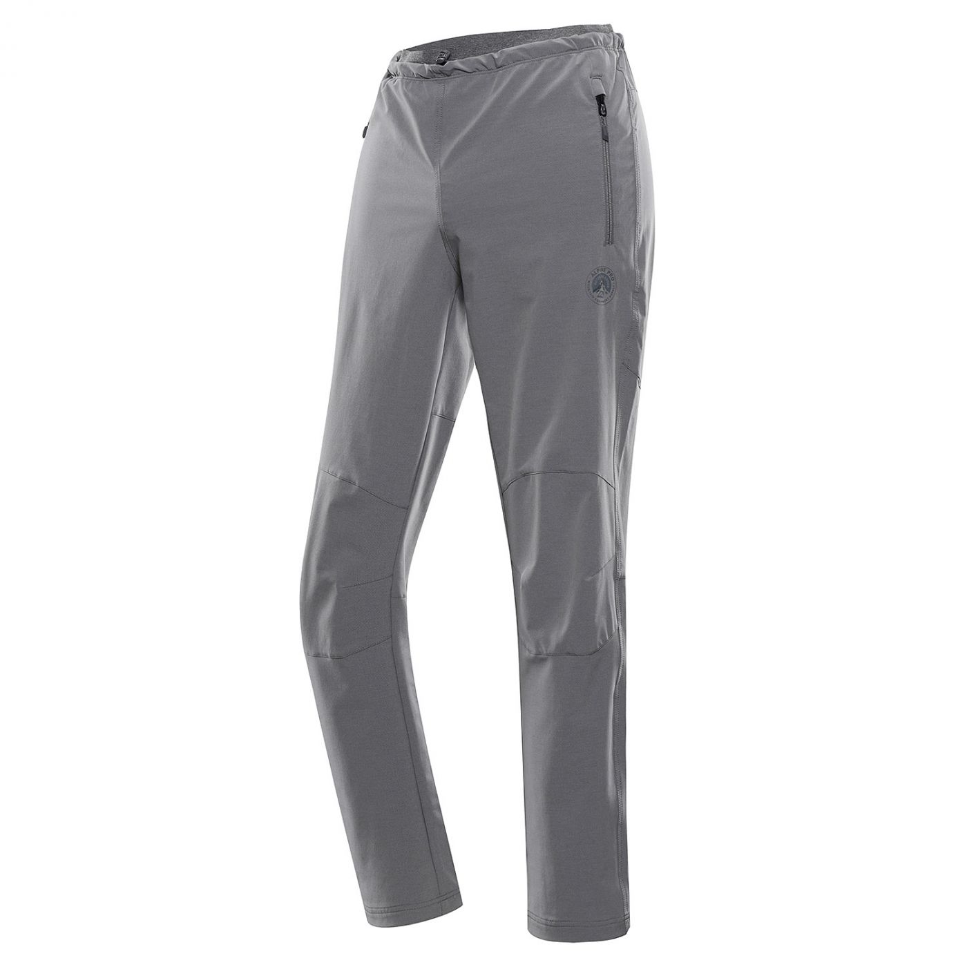 Men's Softshell Pants ALPINE PRO LIEM Smoked Pearl