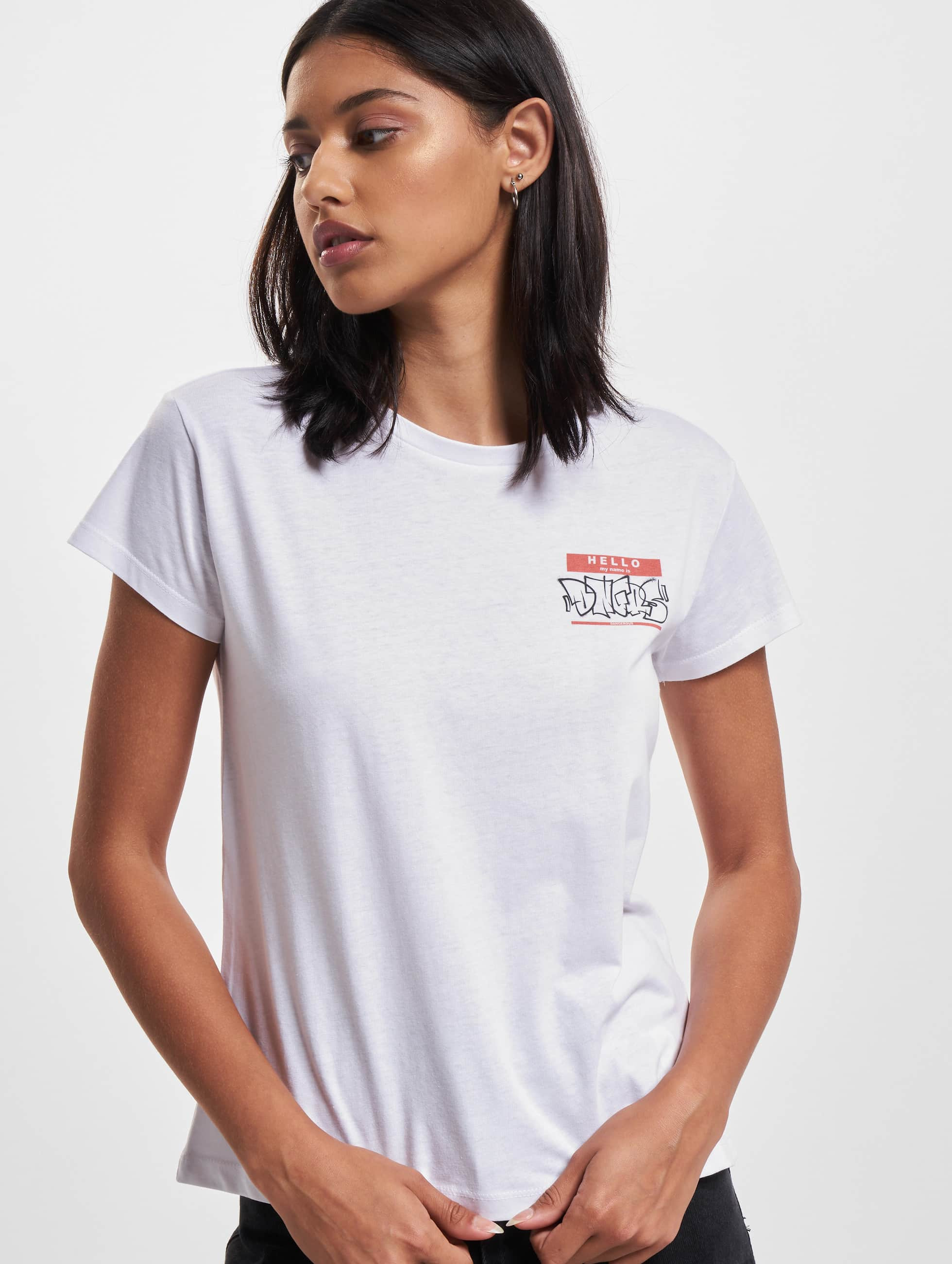 Dangerous DNGRS NameTag Women's T-Shirt - White