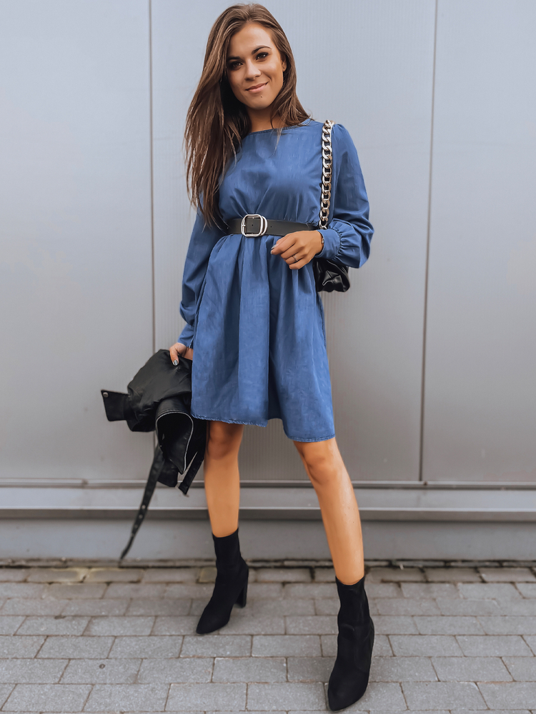 PARISA Blue Dstreet Dress Out