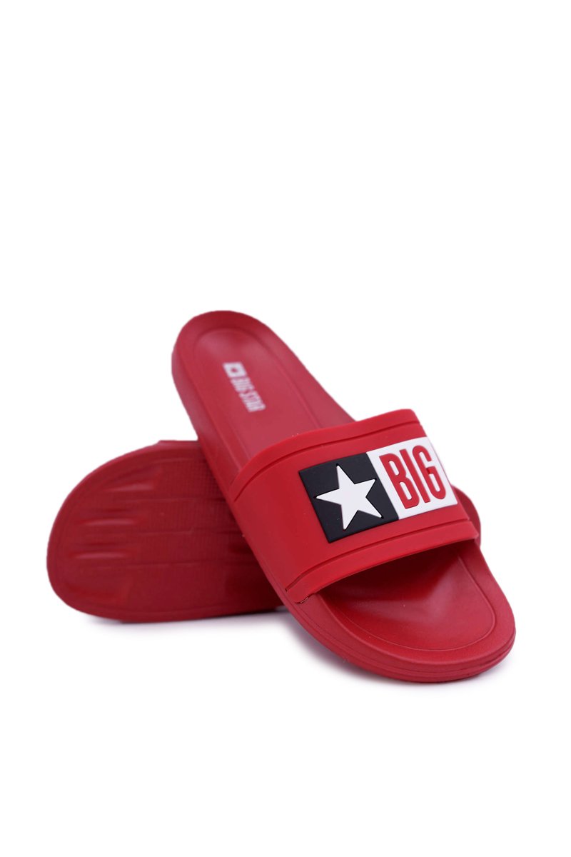Papuci dama Big Star Contrast logo
