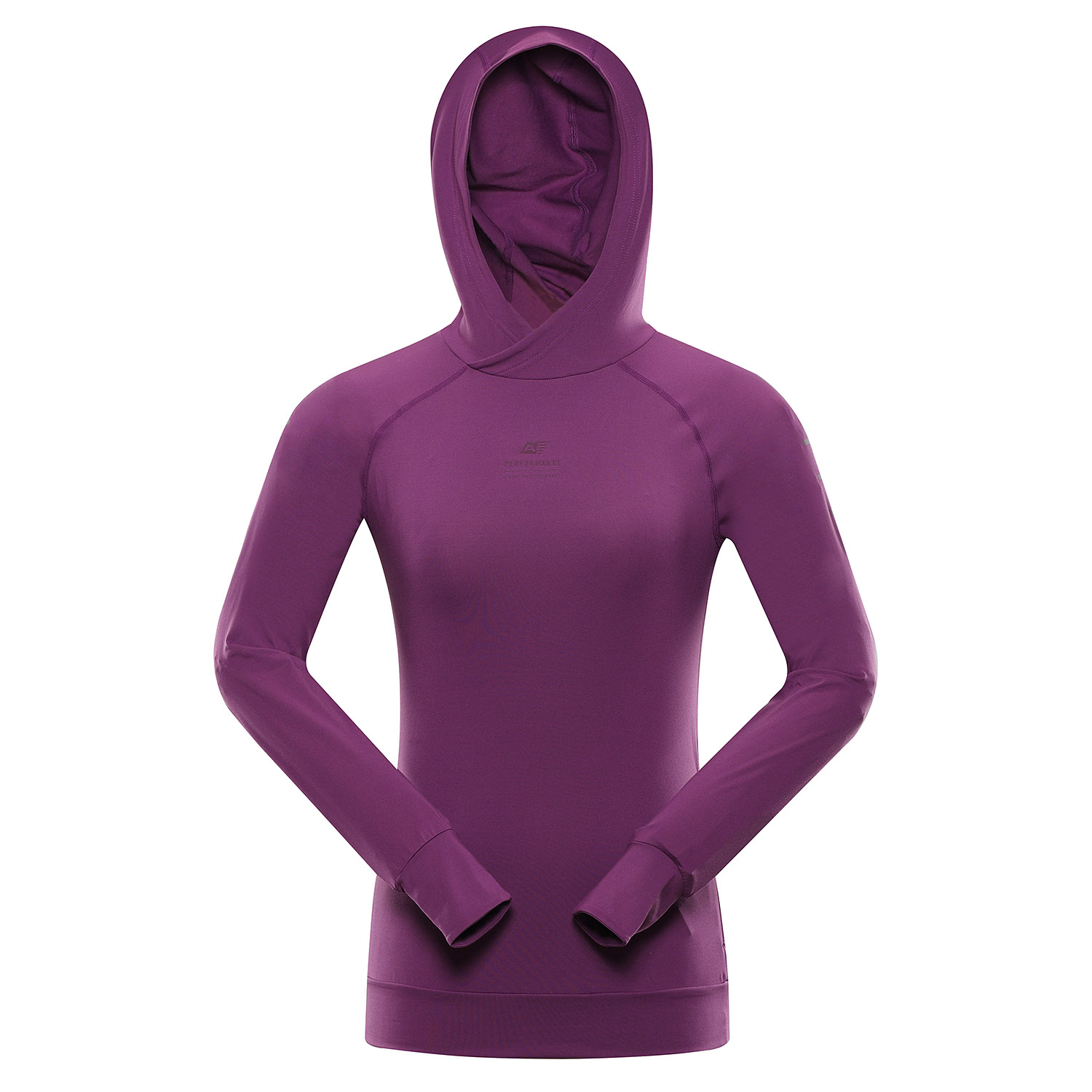Women's quick-drying sweatshirt ALPINE PRO LIGHTA wood violet