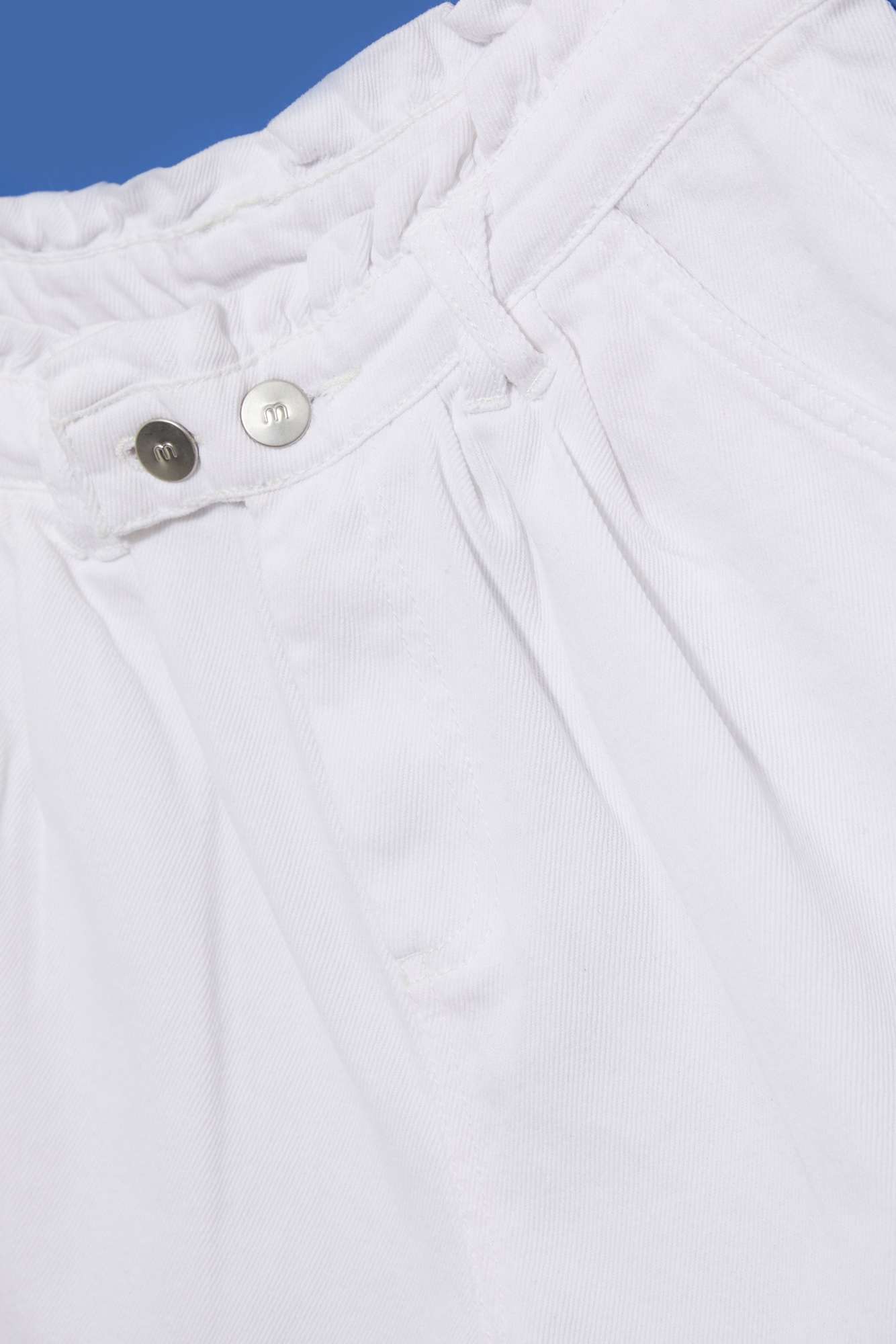 WOMEN&#039;S SHORTS L-SH-4002 WHITE
