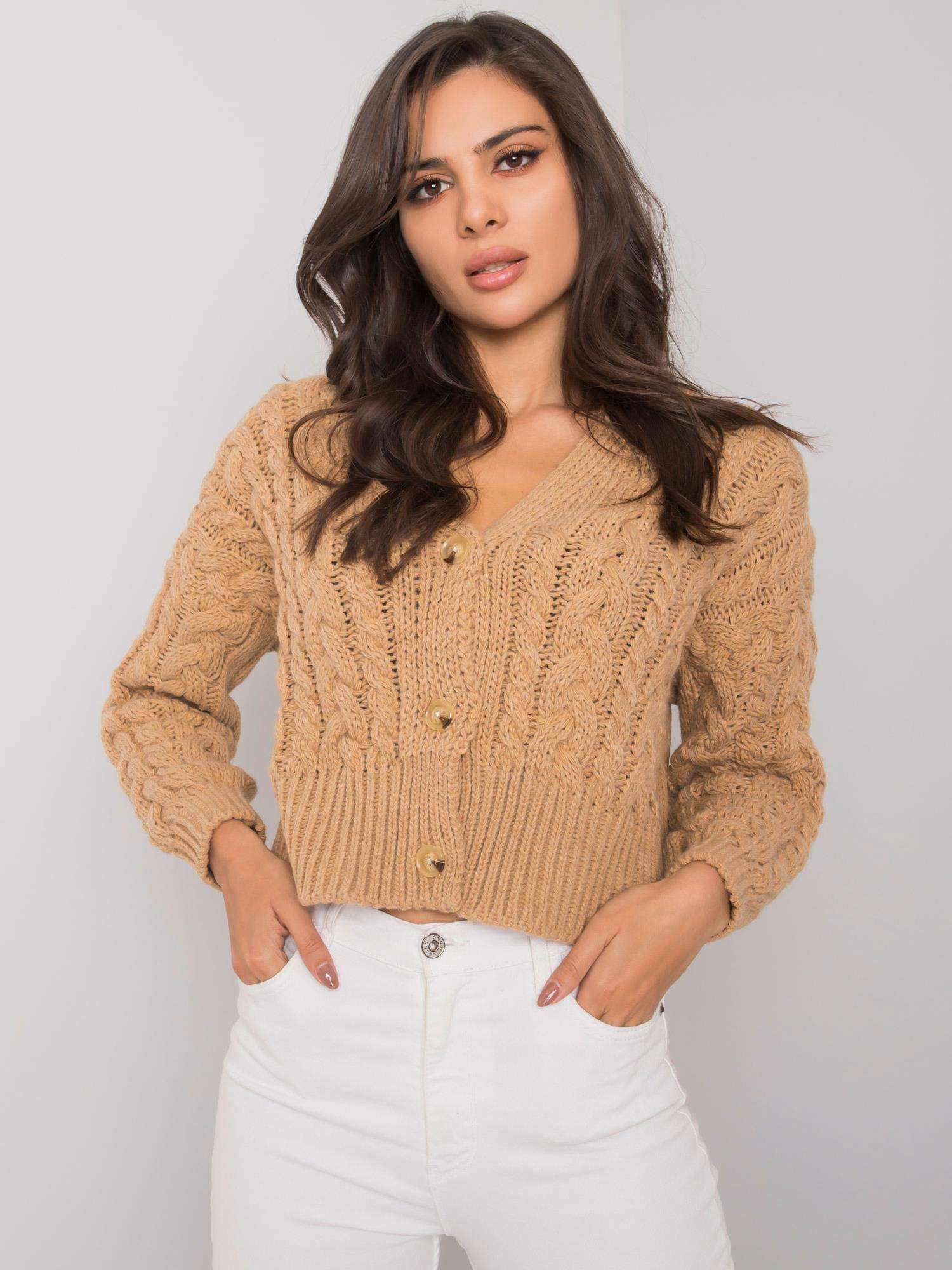 D90031J90792A1-camel Sweater