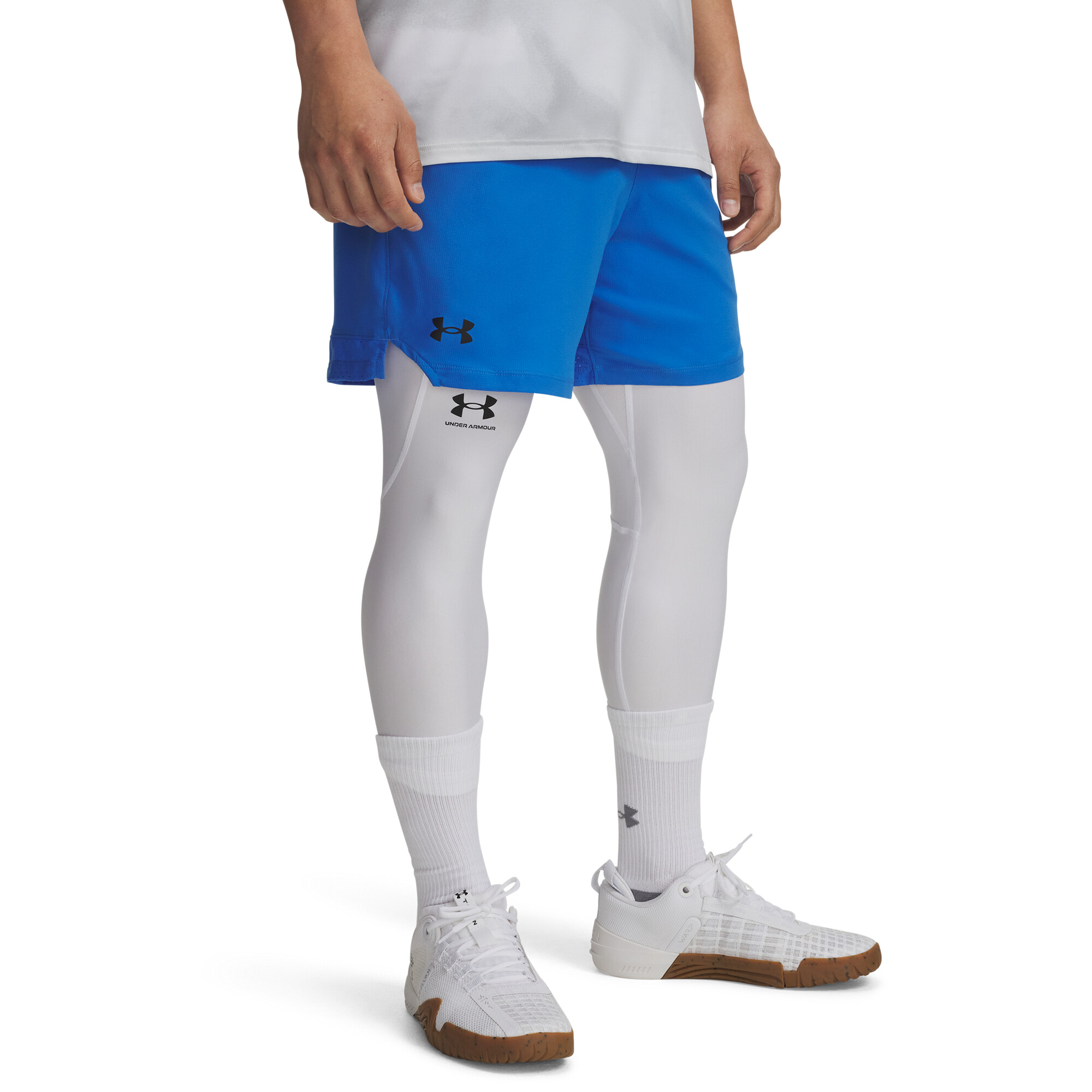 UA Vanish Woven 6in Shorts-BLU