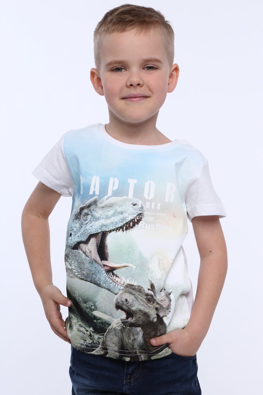 Levně Chlapecké tričko s dinosaurem