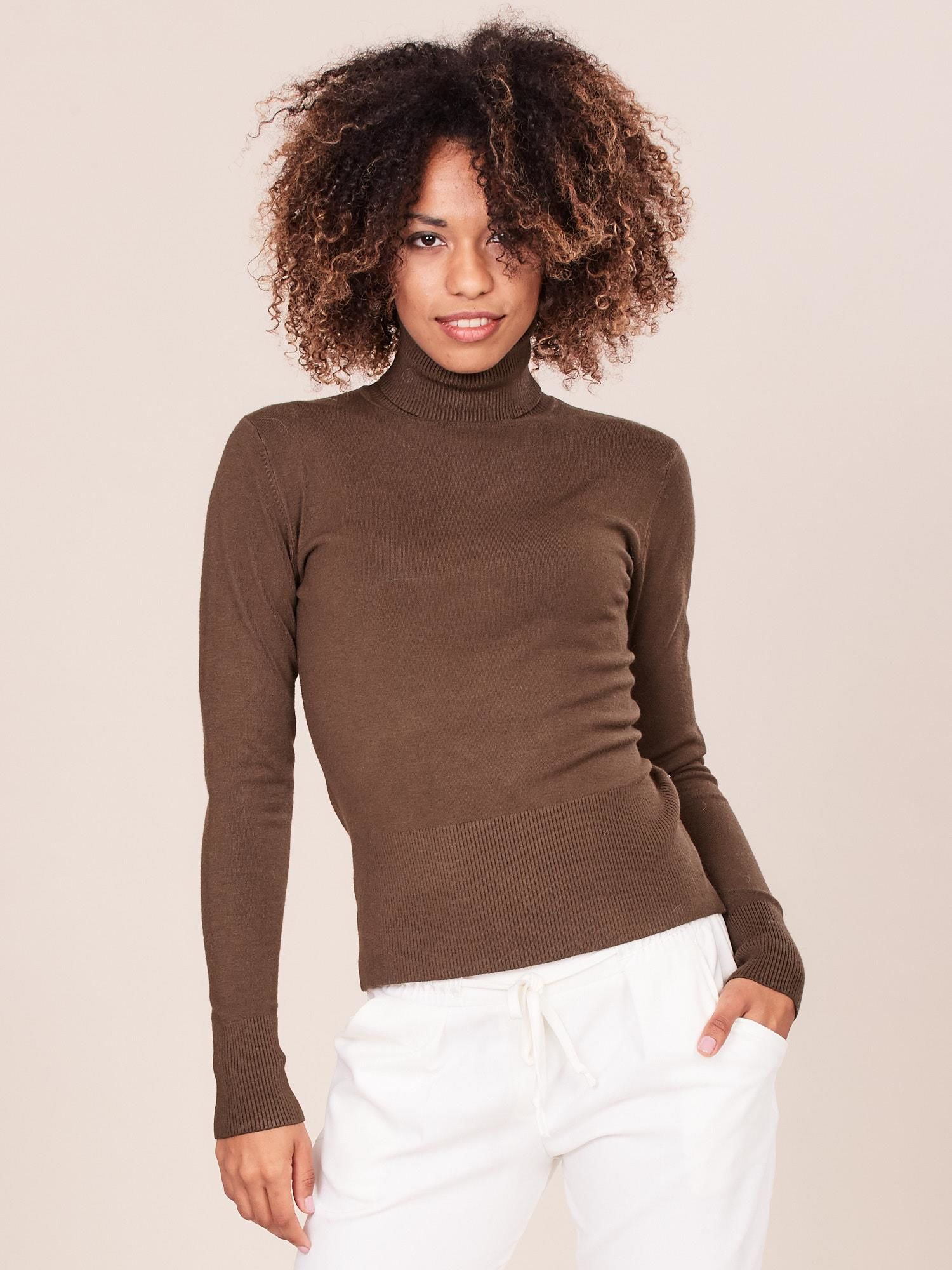 Каки пуловер AT-SW-9161