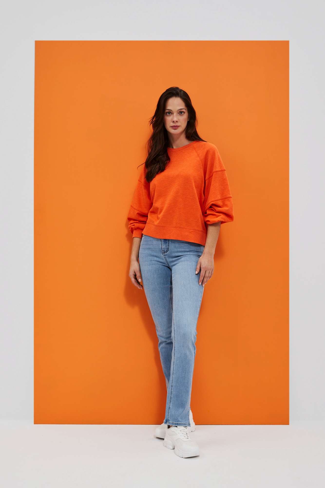WOMEN'S JEANS L-JE-4025 BLUE