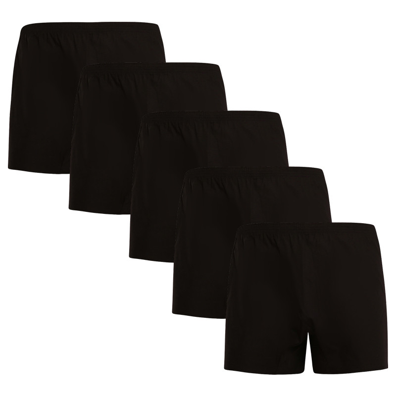 5PACK Men's Shorts Nedeto Black