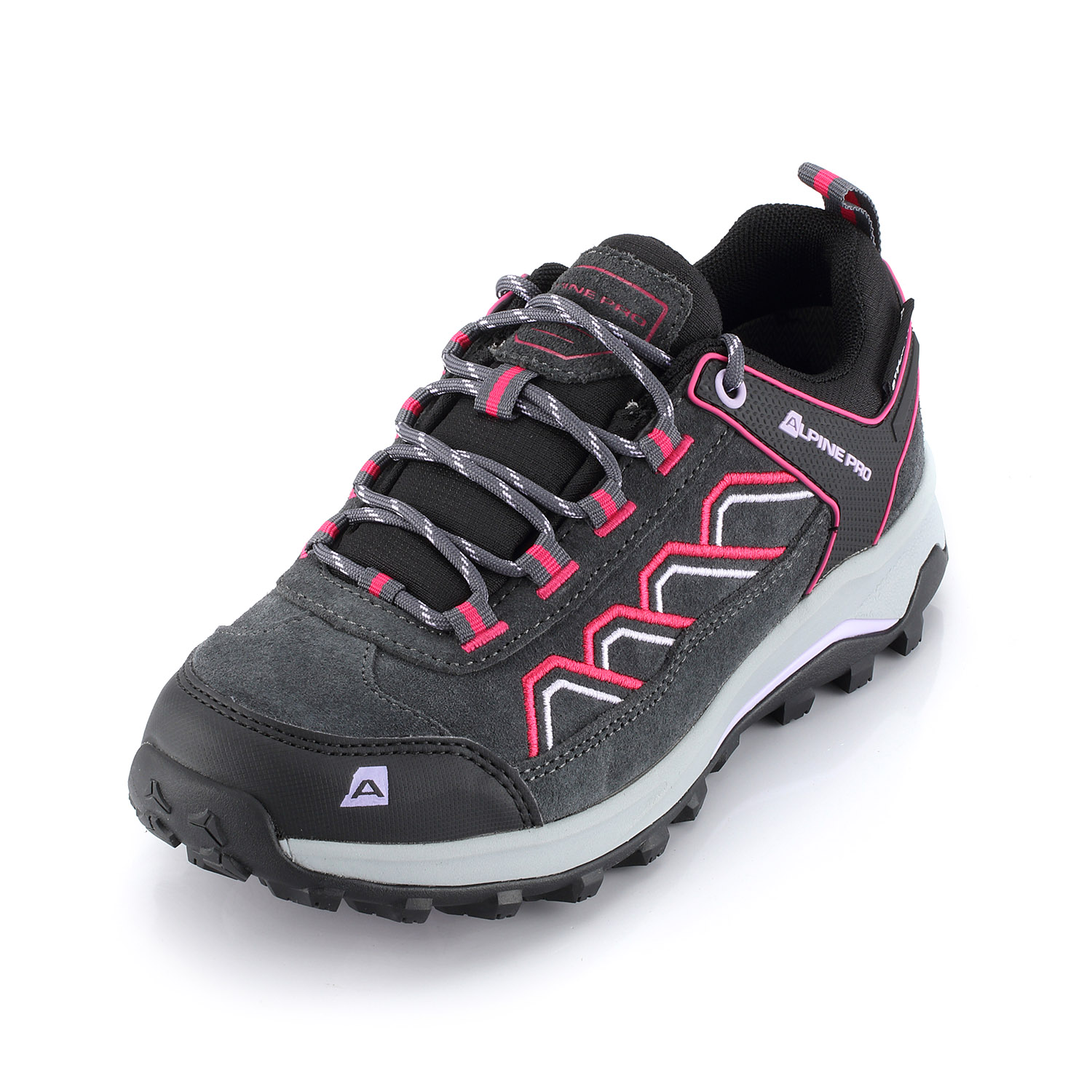 Outdoor shoes with membrane PTX ALPINE PRO GIMIE smoked pearl