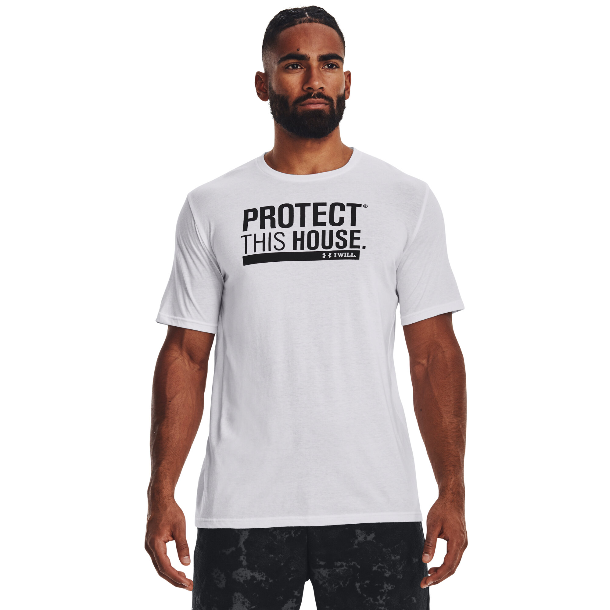 Men's Cotton T-shirt Under Armour Protect This House SS