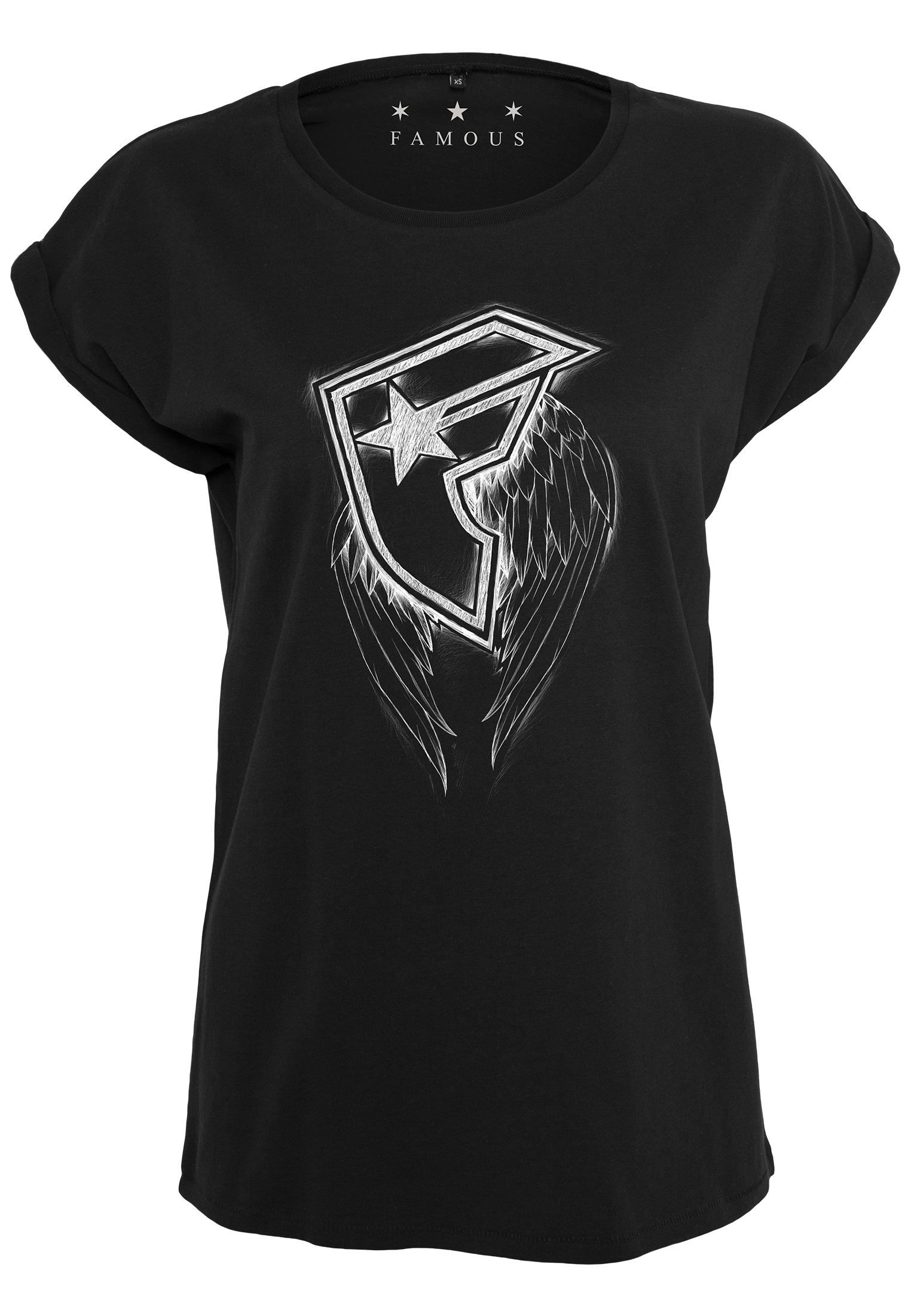 Women's T-shirt Wings black