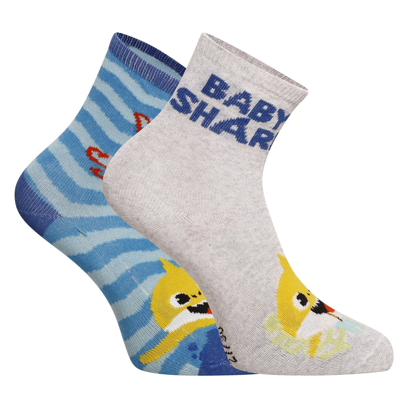 Levně 2PACK dětské ponožky E plus M Baby shark vícebarevné