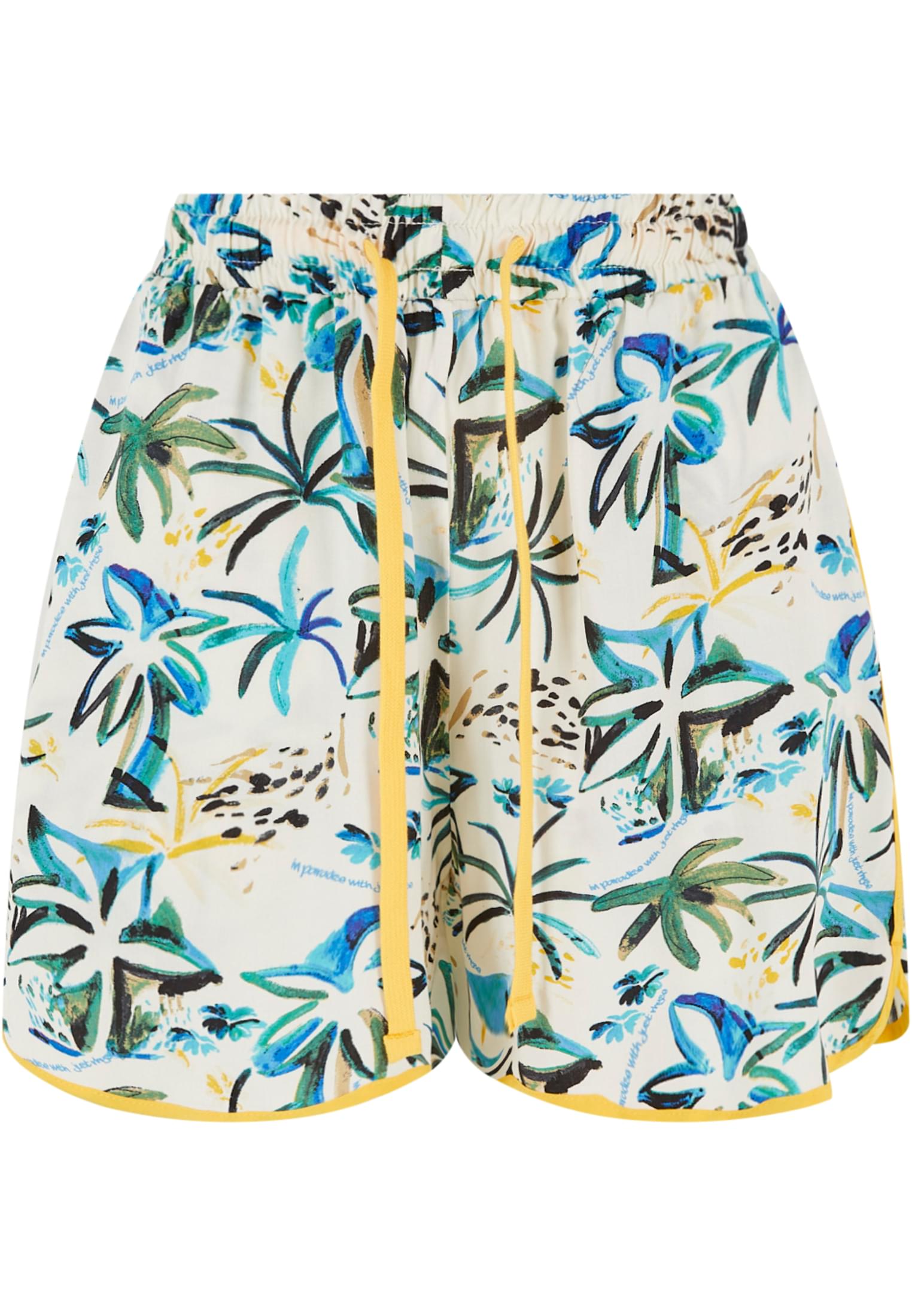 Women&#039;s Waikiki Patterned/Cream Shorts