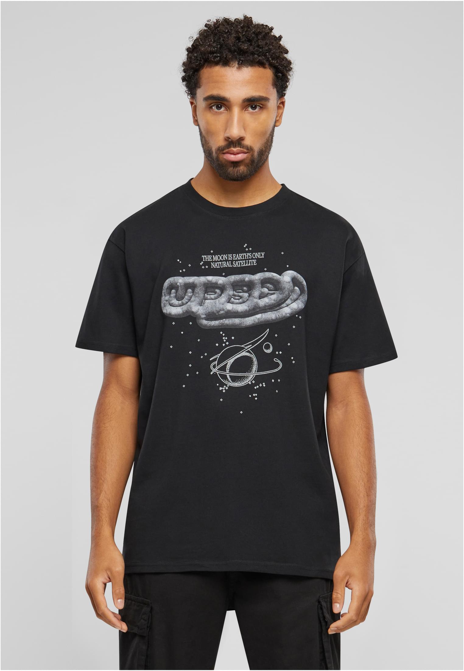 NASA Moon Oversize T-shirt Black