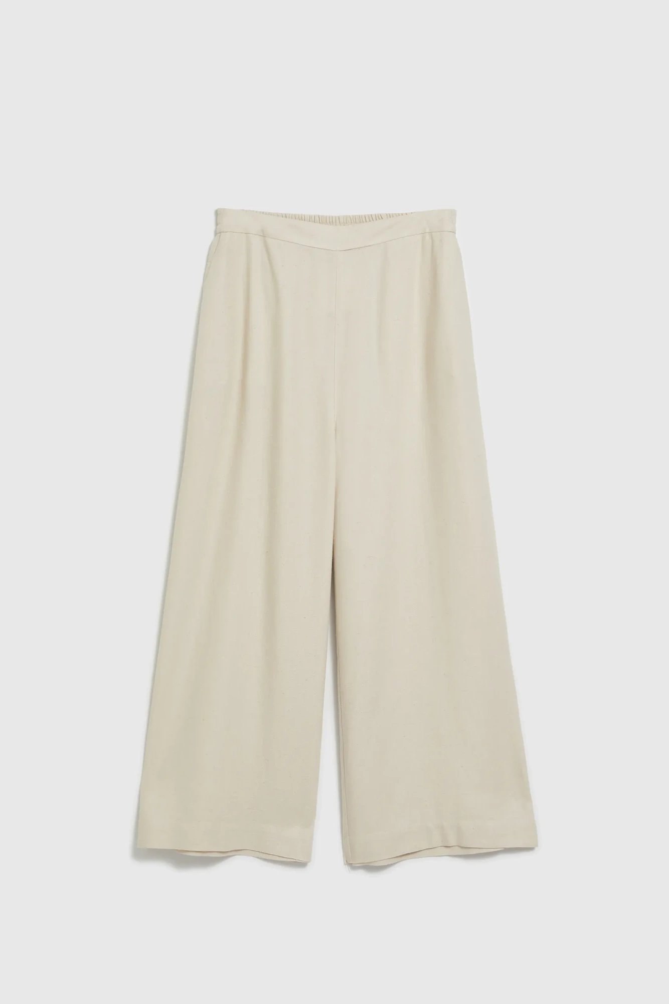 Women's linen trousers MOODO - beige