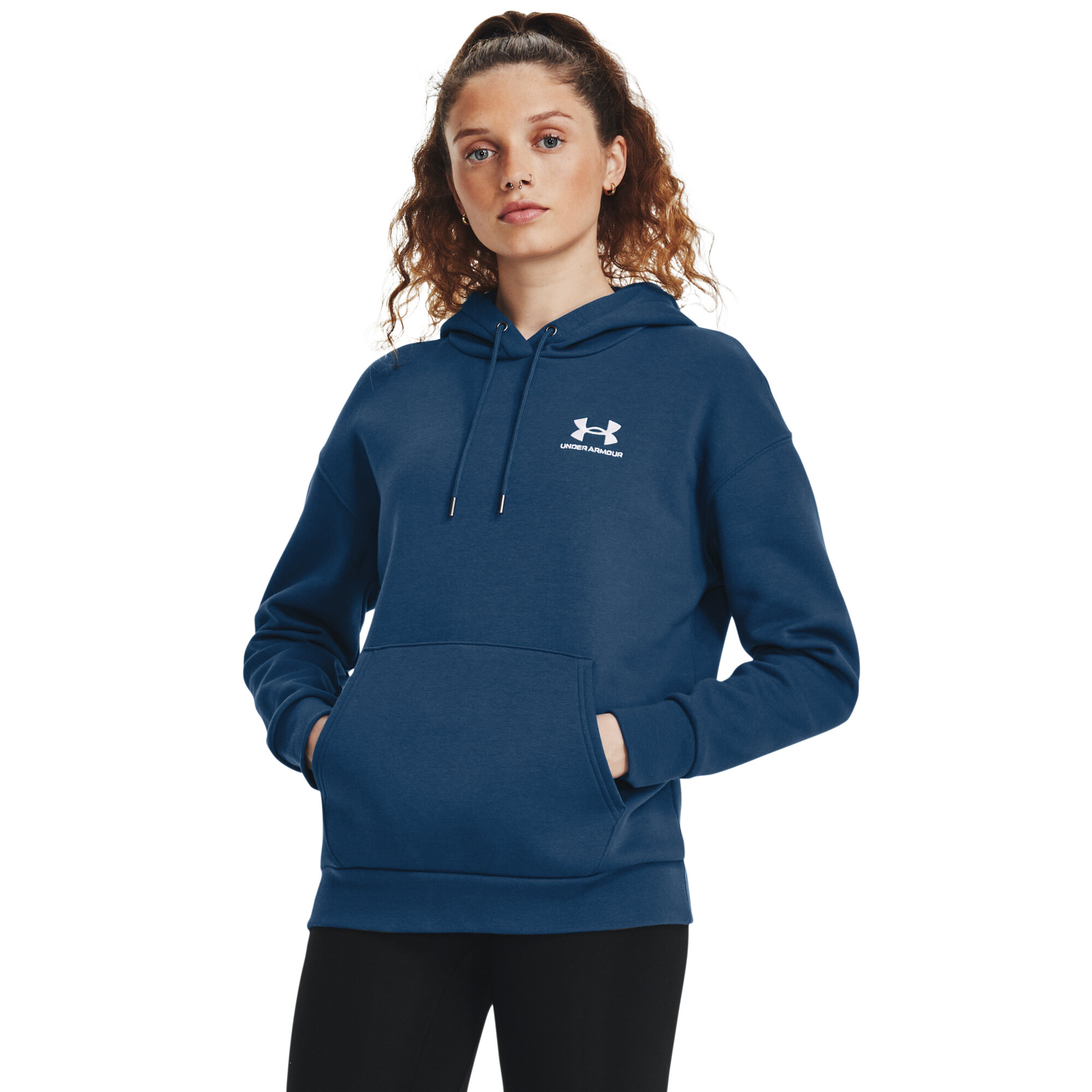 Womens fleece sweatshirt Under Armour Essential Fleece Hoodie
