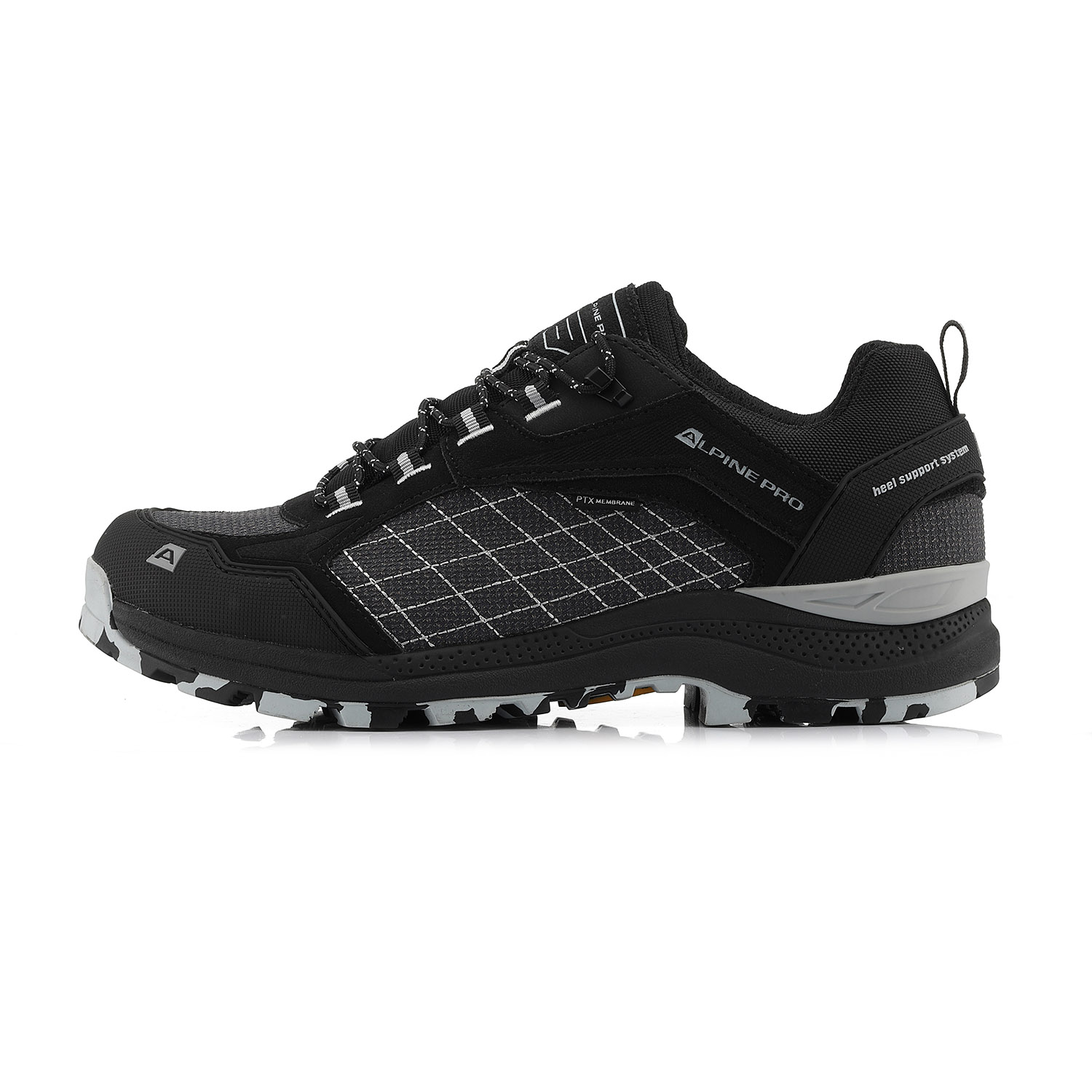 Outdoor Shoes With Ptx Membrane ALPINE PRO LOPRE Black