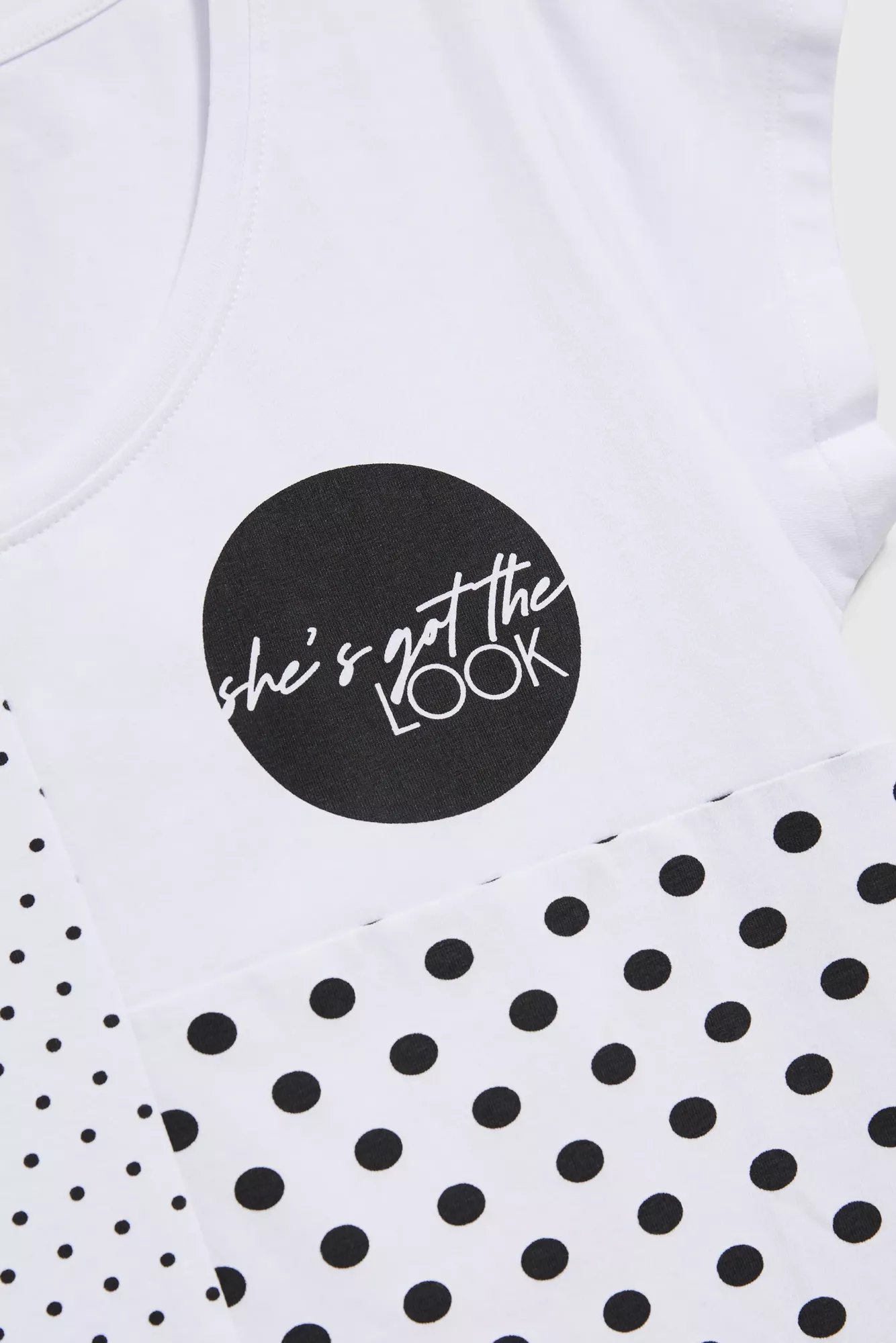 Women's T-shirt with dots MOODO