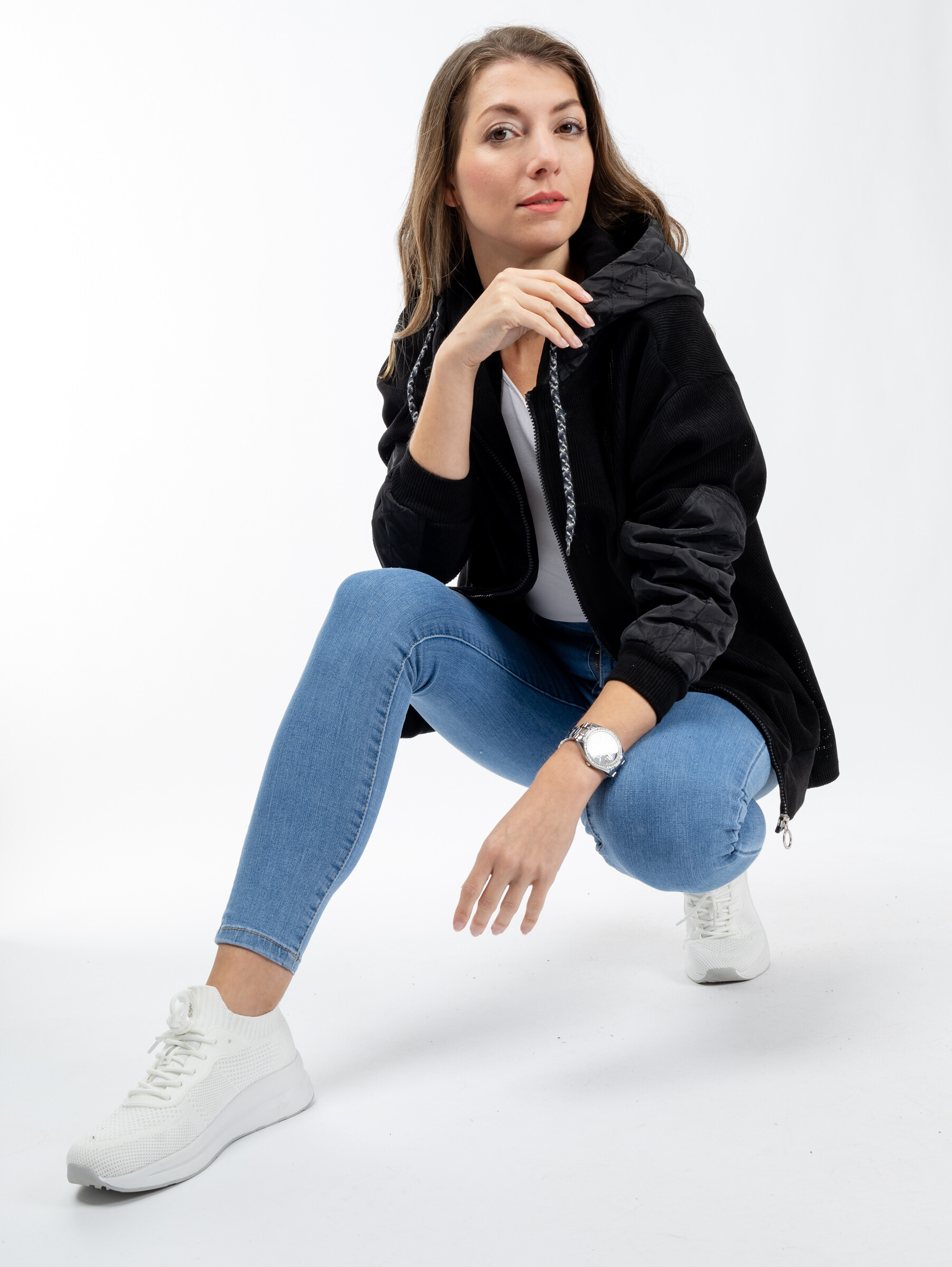 Women's Sweatshirt GLANO - black