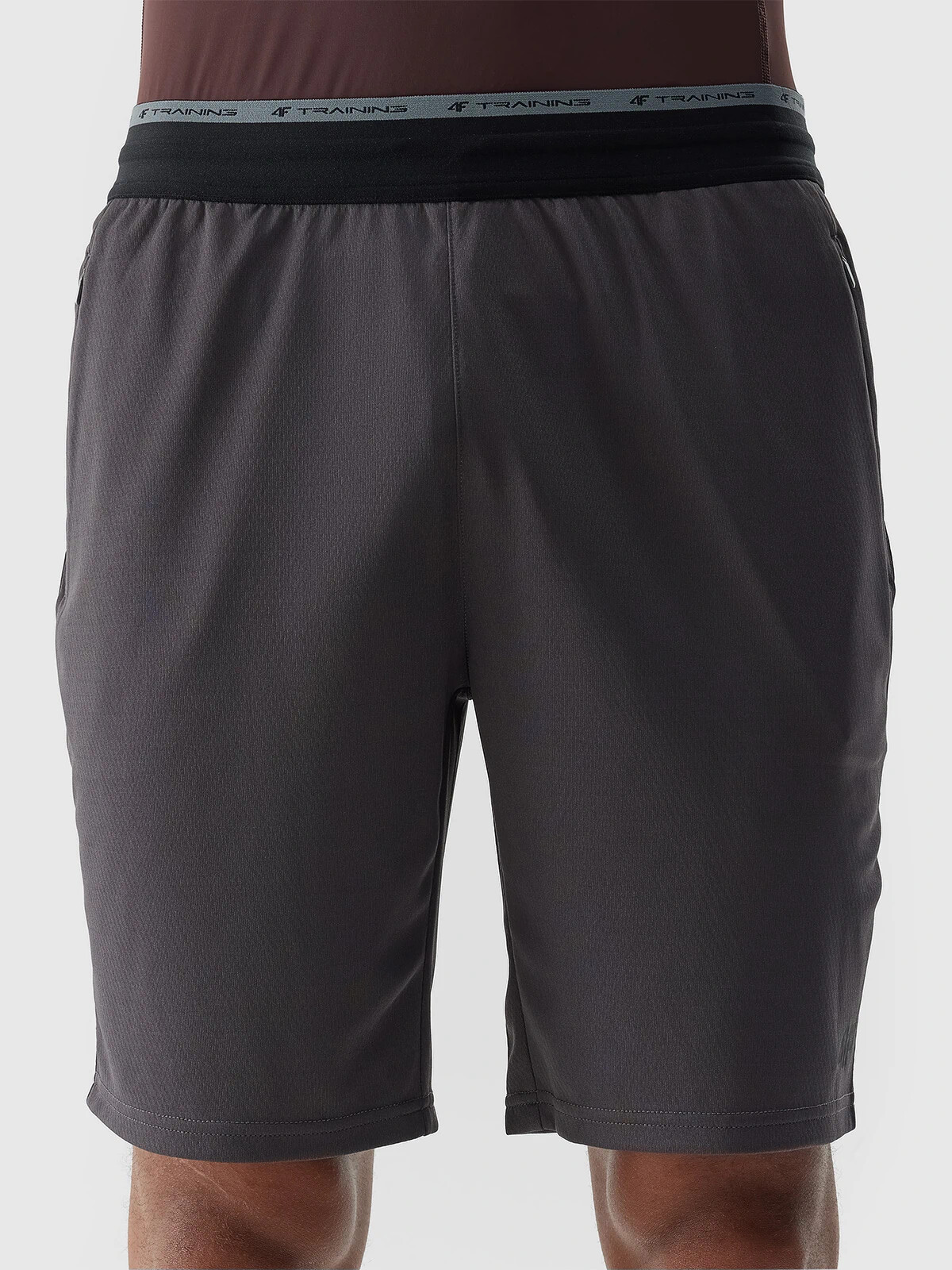 Men&#039;s quick-drying sports shorts 4F - anthracite