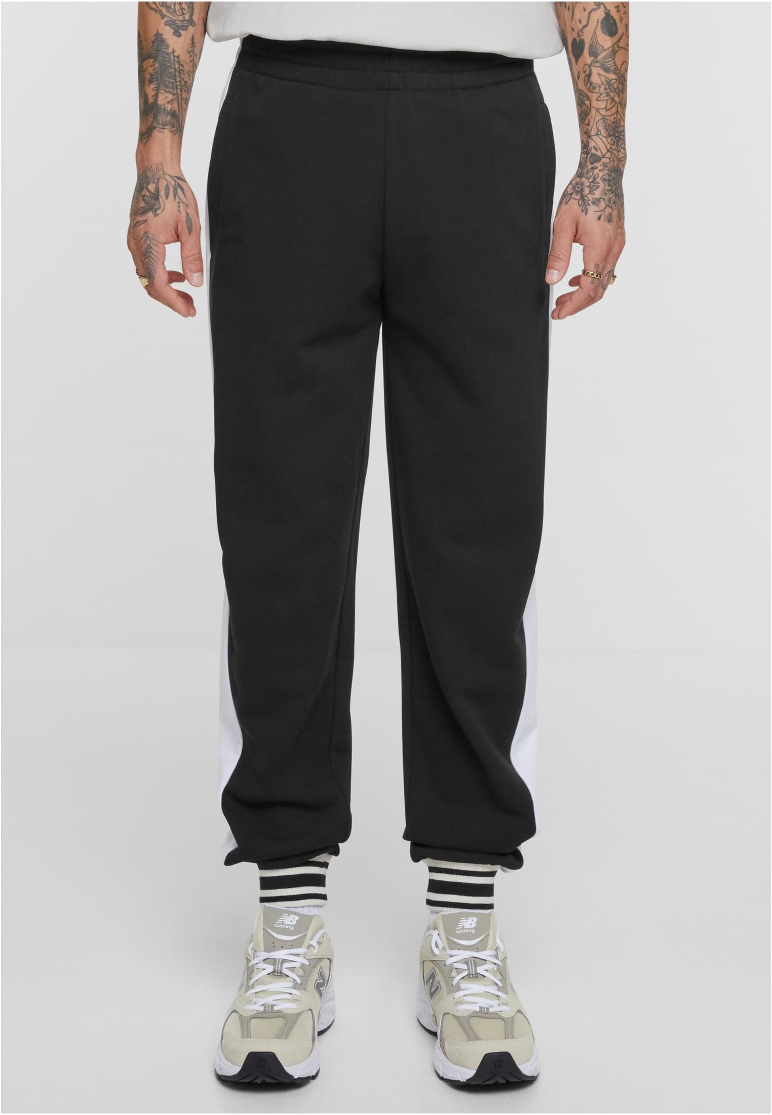 Men's Retro Track Pants - Black