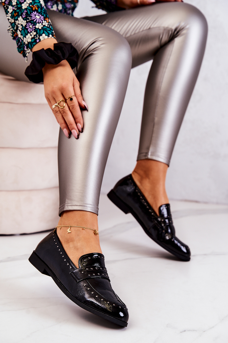 Mocasini dama Kesi Rhinestone