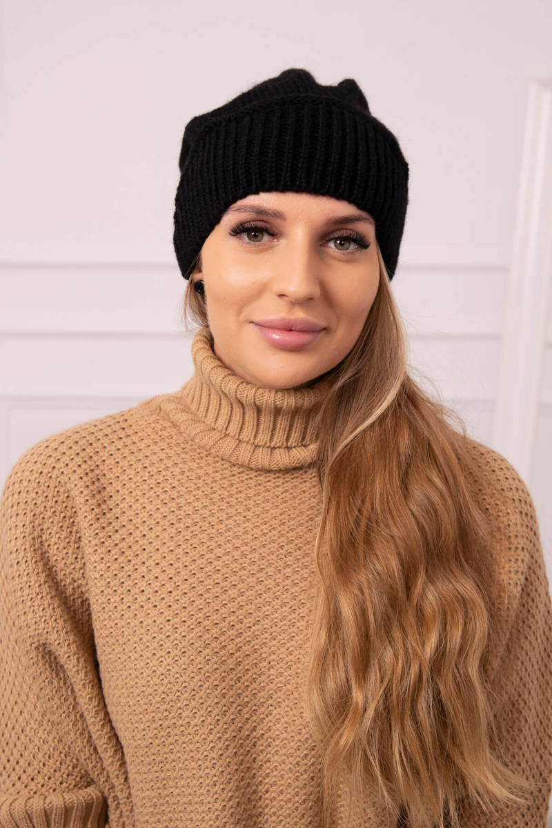 Ladies beanie Ingrid K371 black