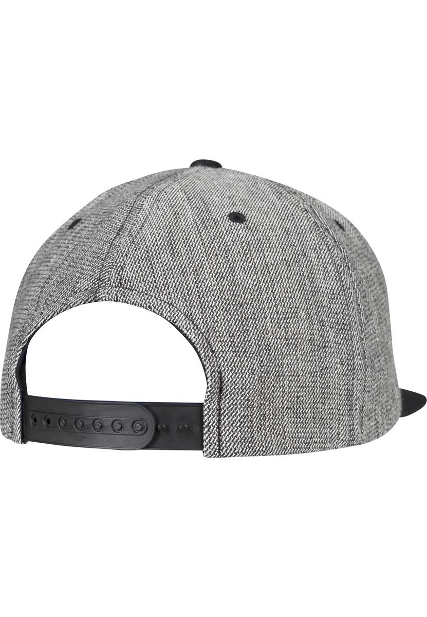 Melange Solid Snapback melanj negru / negru