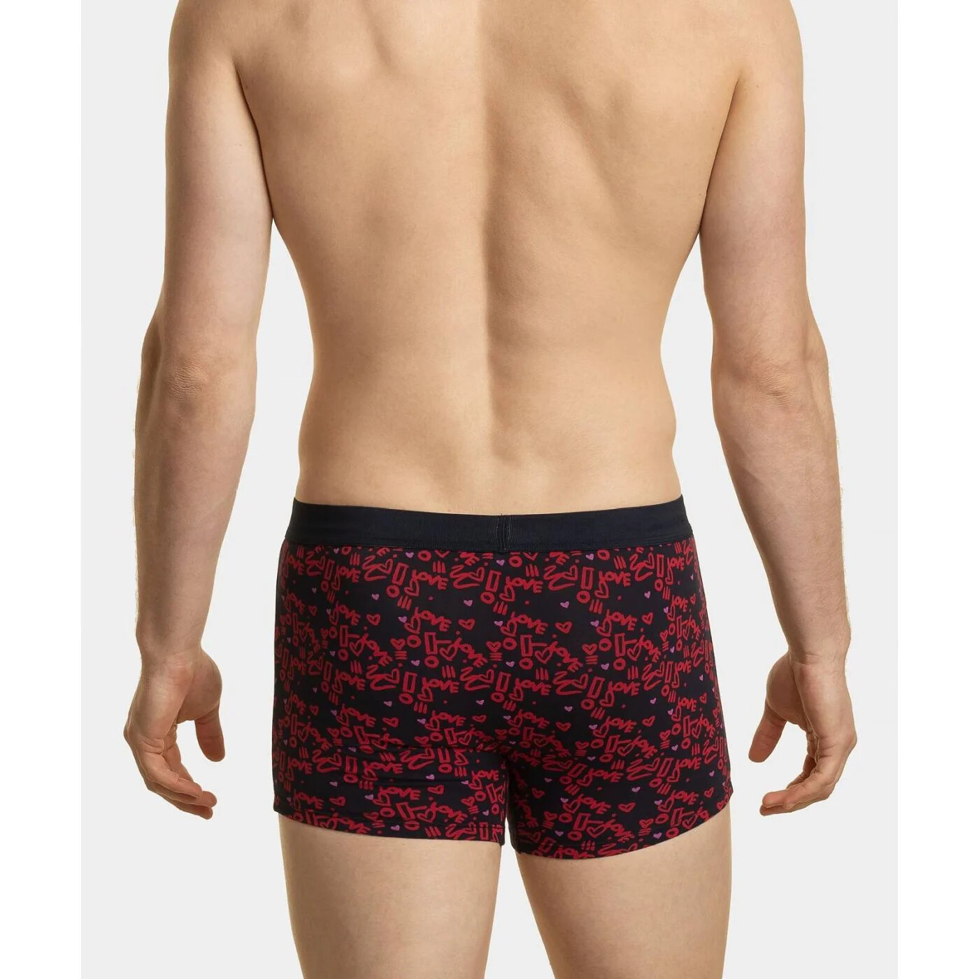 Men&#039;s Boxer Shorts ATLANTIC 2Pack - Red/Dark Blue