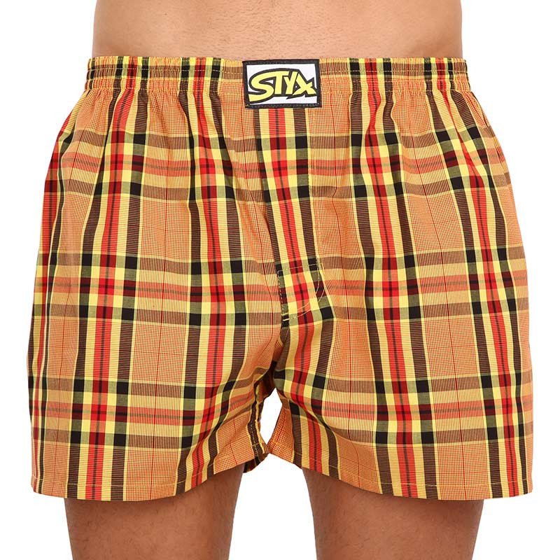 Pánské trenky Styx klasická guma vícebarevné