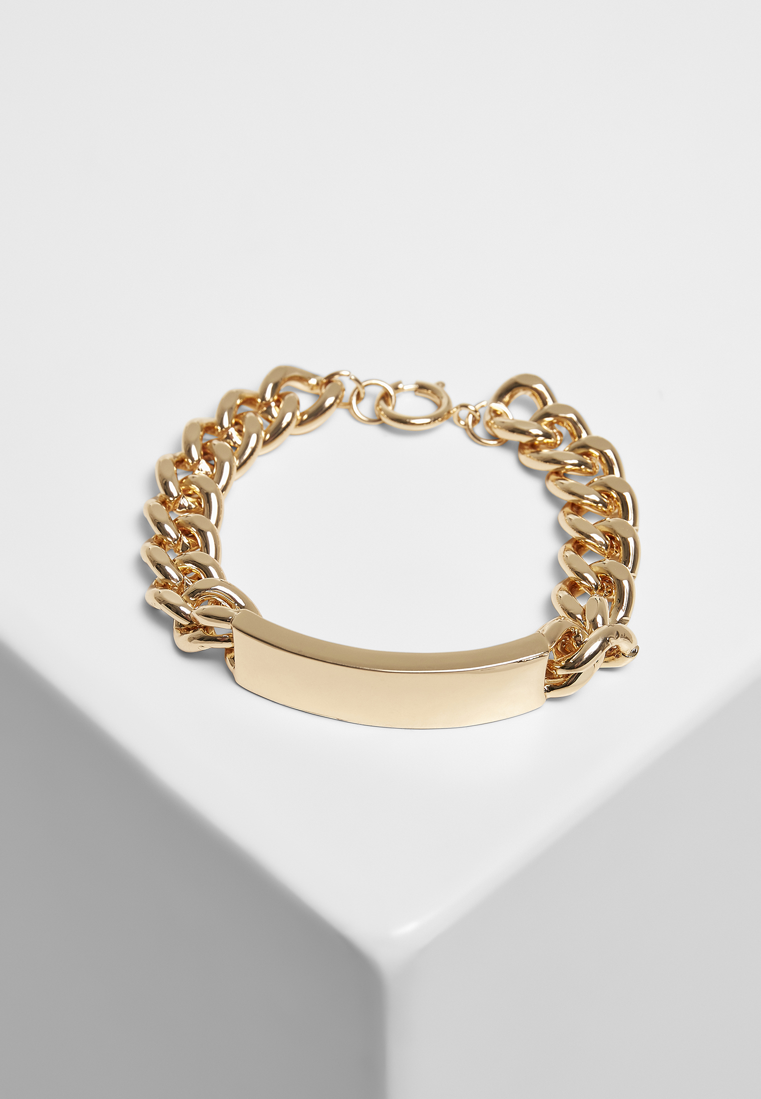 Plate Bracelet Gold