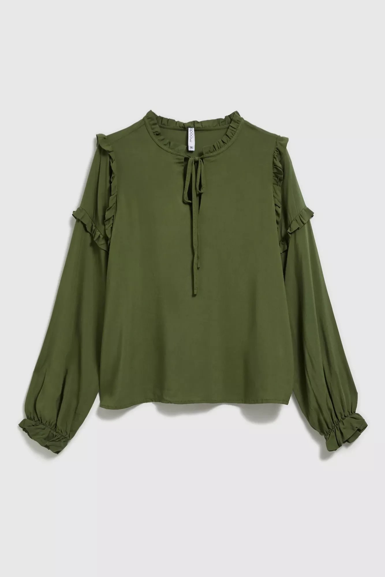 Women's khaki blouse