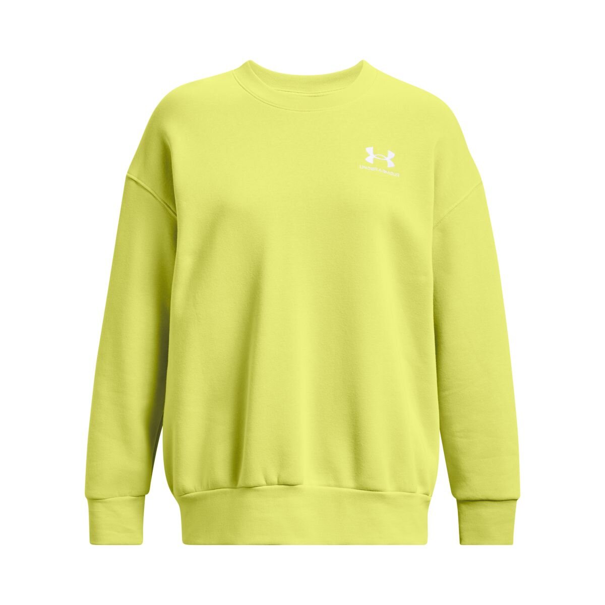 Women&#039;s oversized sweatshirt Under Armour Essential Flc OS Crew