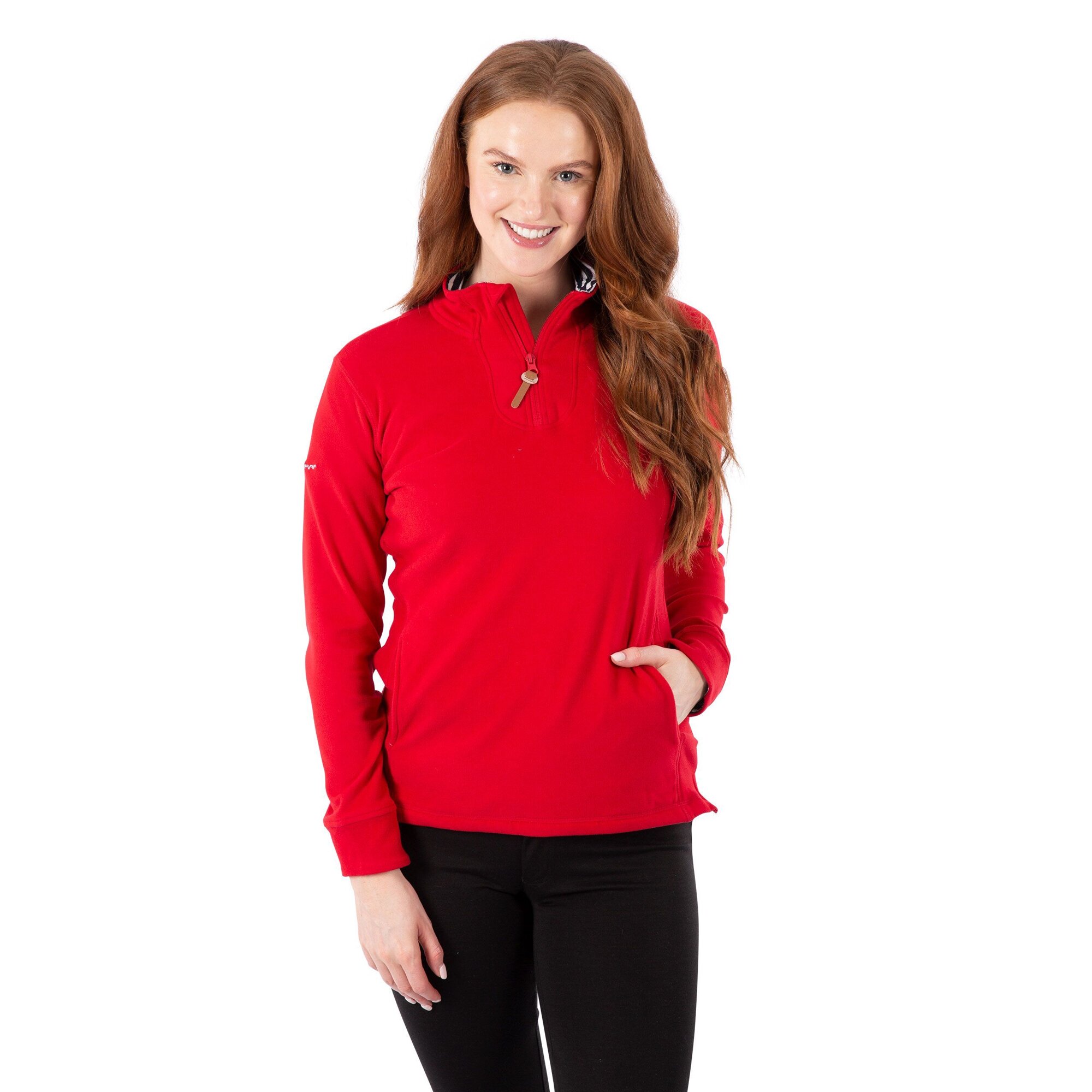 Womens fleece sweatshirt Trespass Big Heart