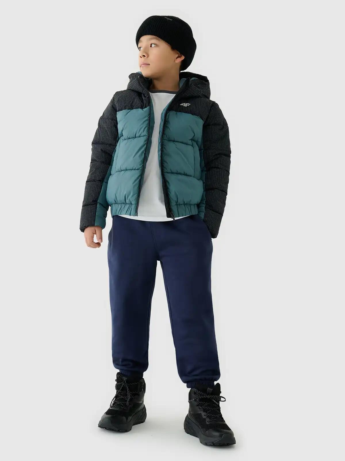 Boys&#039; winter jacket 4F