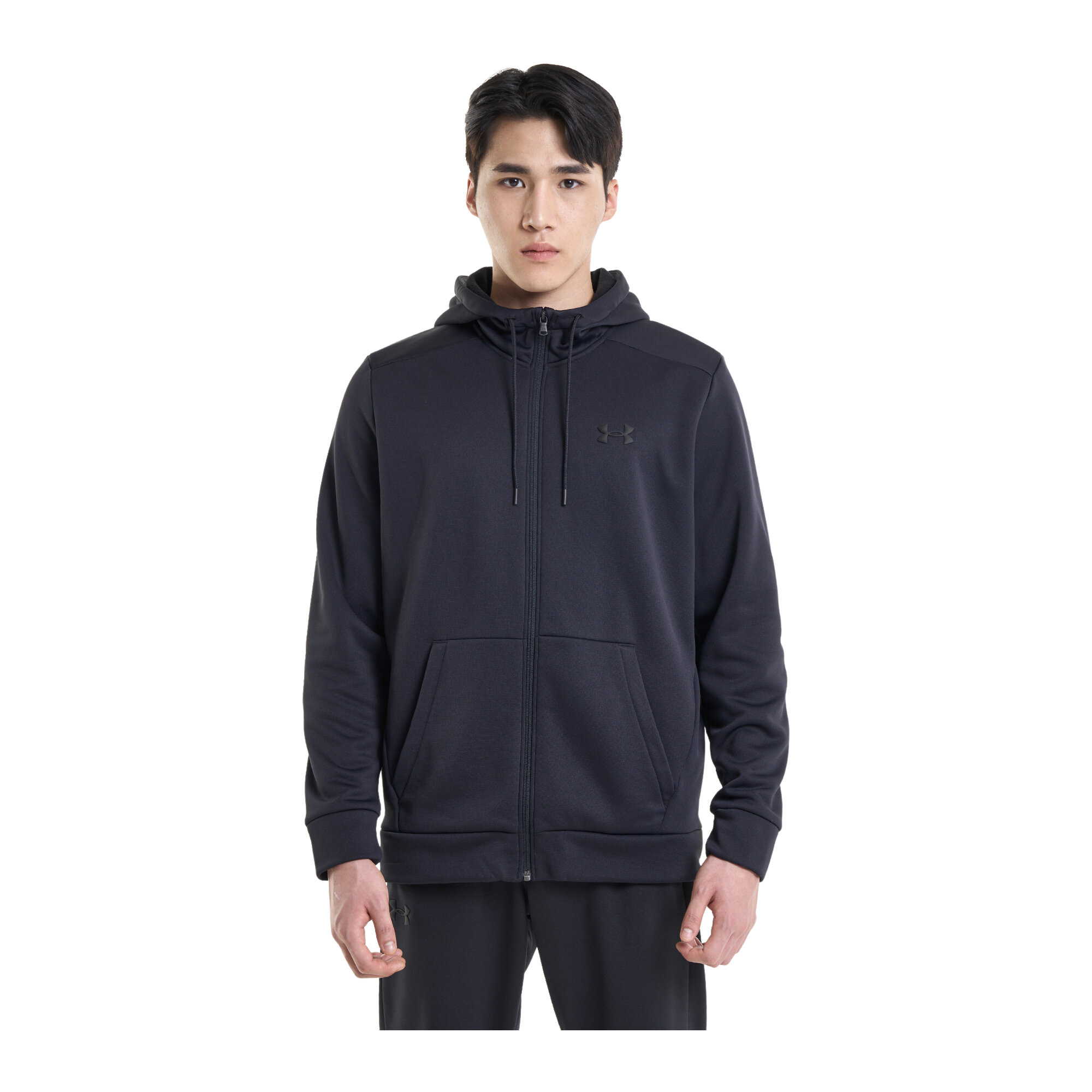 Mens Under Armour Armour Fleece FZ Hoodie