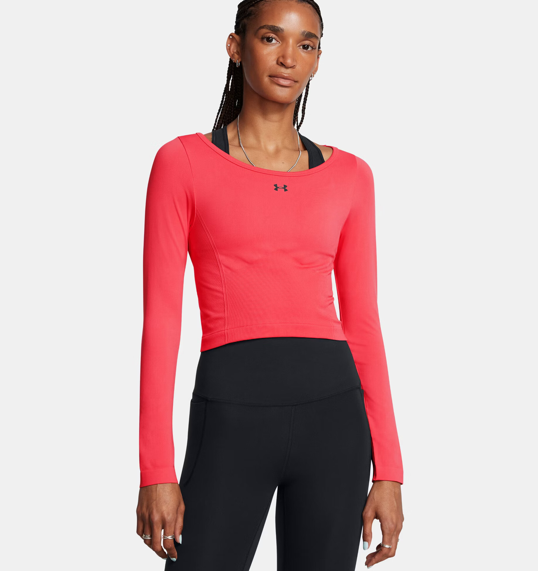 Womens T-shirt Under Armour Train Seamless LS