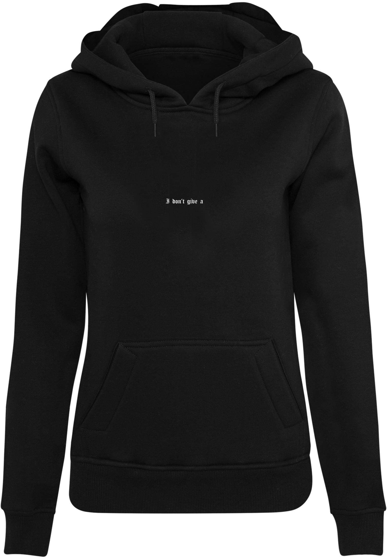 Women's sweatshirt I Don't Give A Hoody black