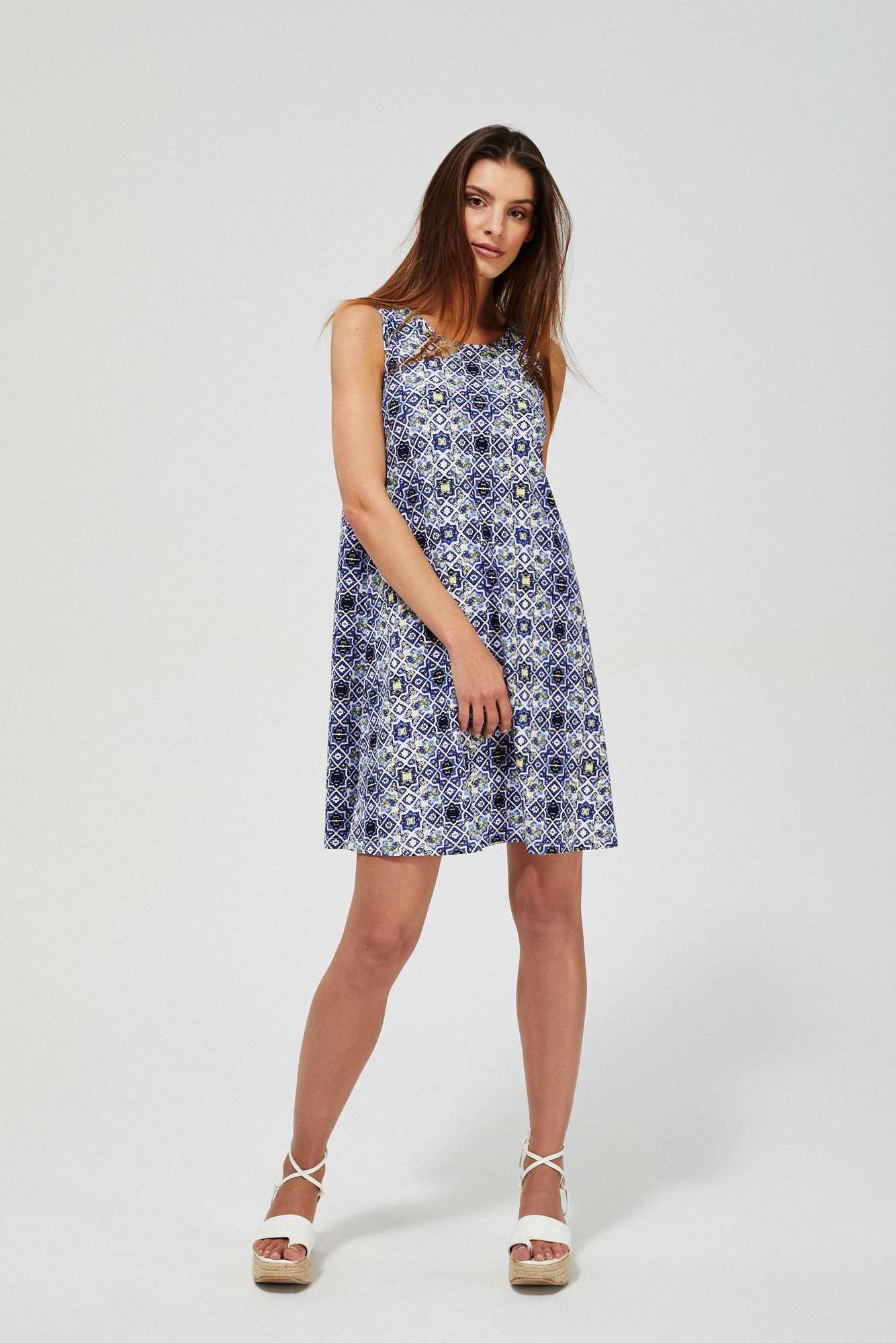 Knitted Dress With Print