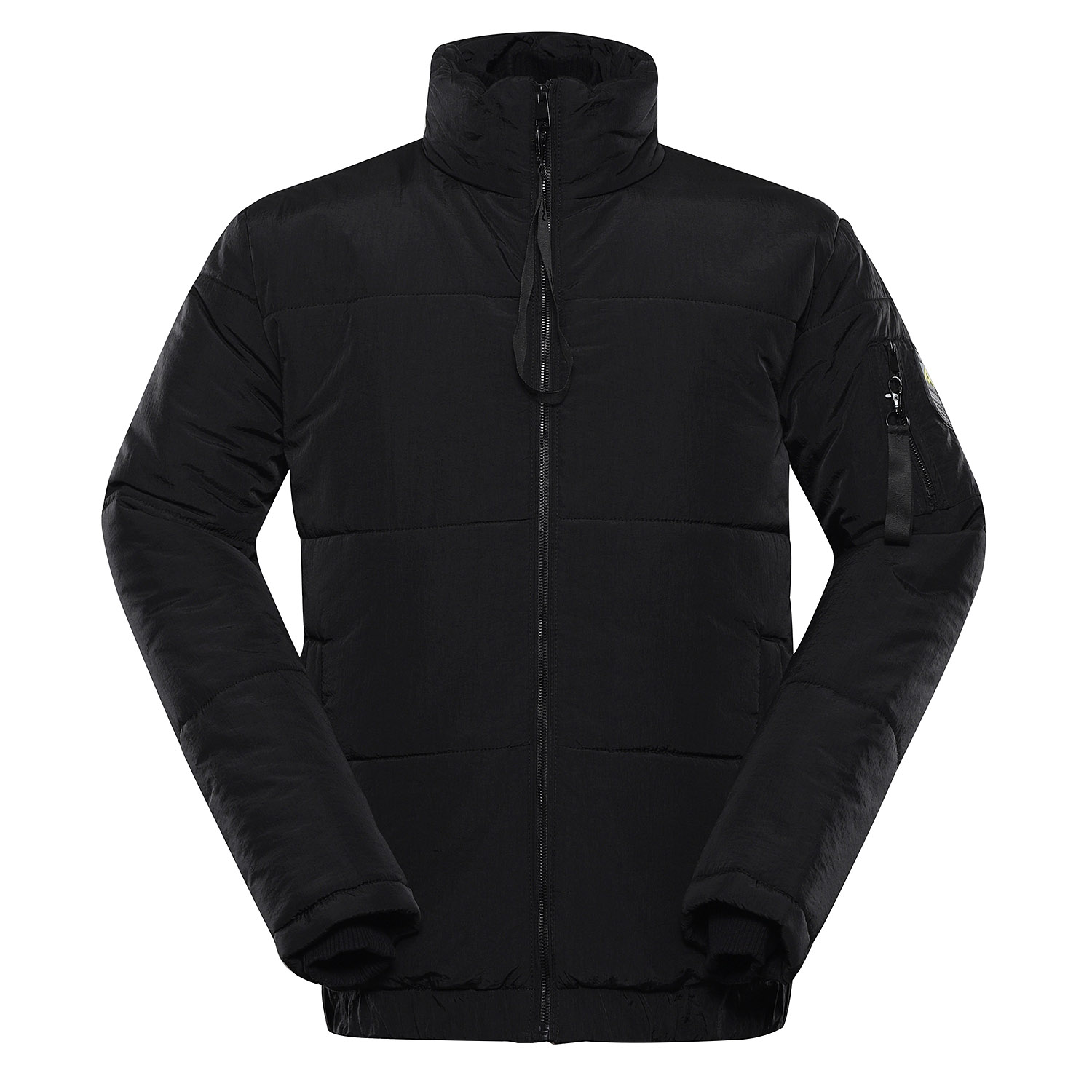 Men's quilted jacket nax NAX MABOR black
