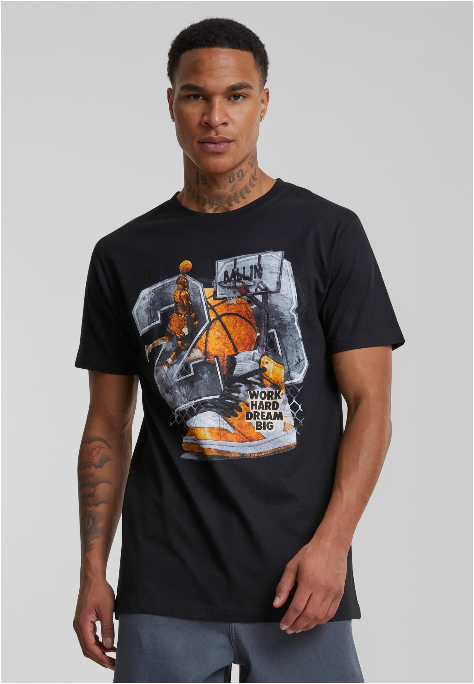 Men's T-Shirt Vintage Ballin - Black